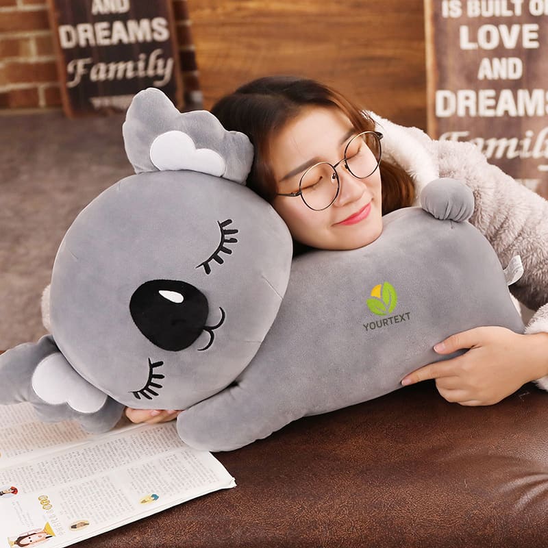 Animal Plush Toy with Blanket - PCPT186 Image 