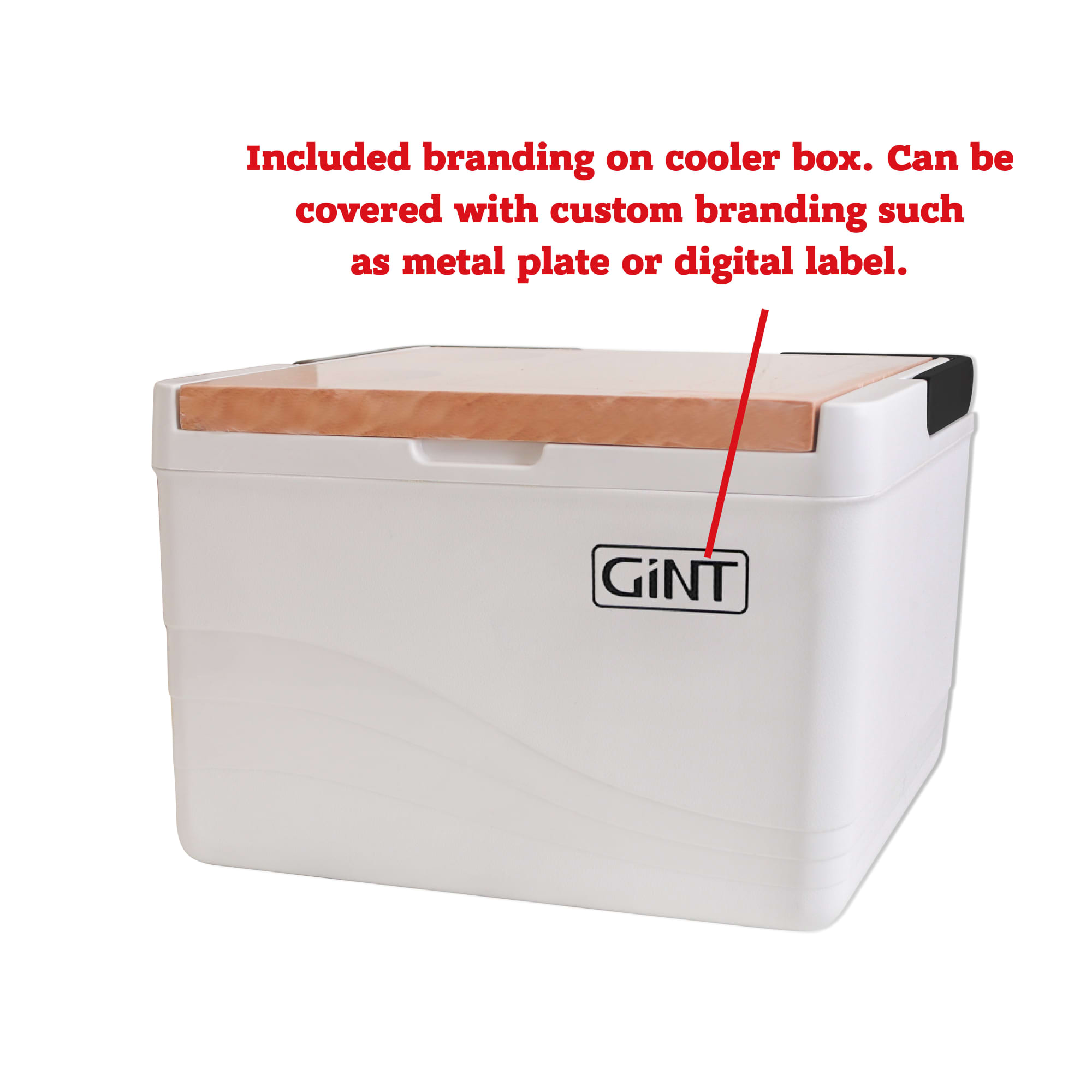 11L Wooden Lid Cooler Box - PCH635 Image