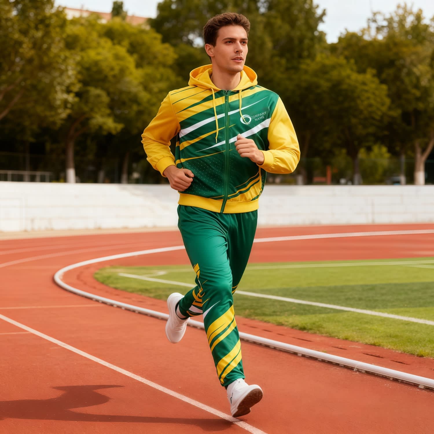 Alternative view of Unisex Adult 100% Polyester Sublimated Pants