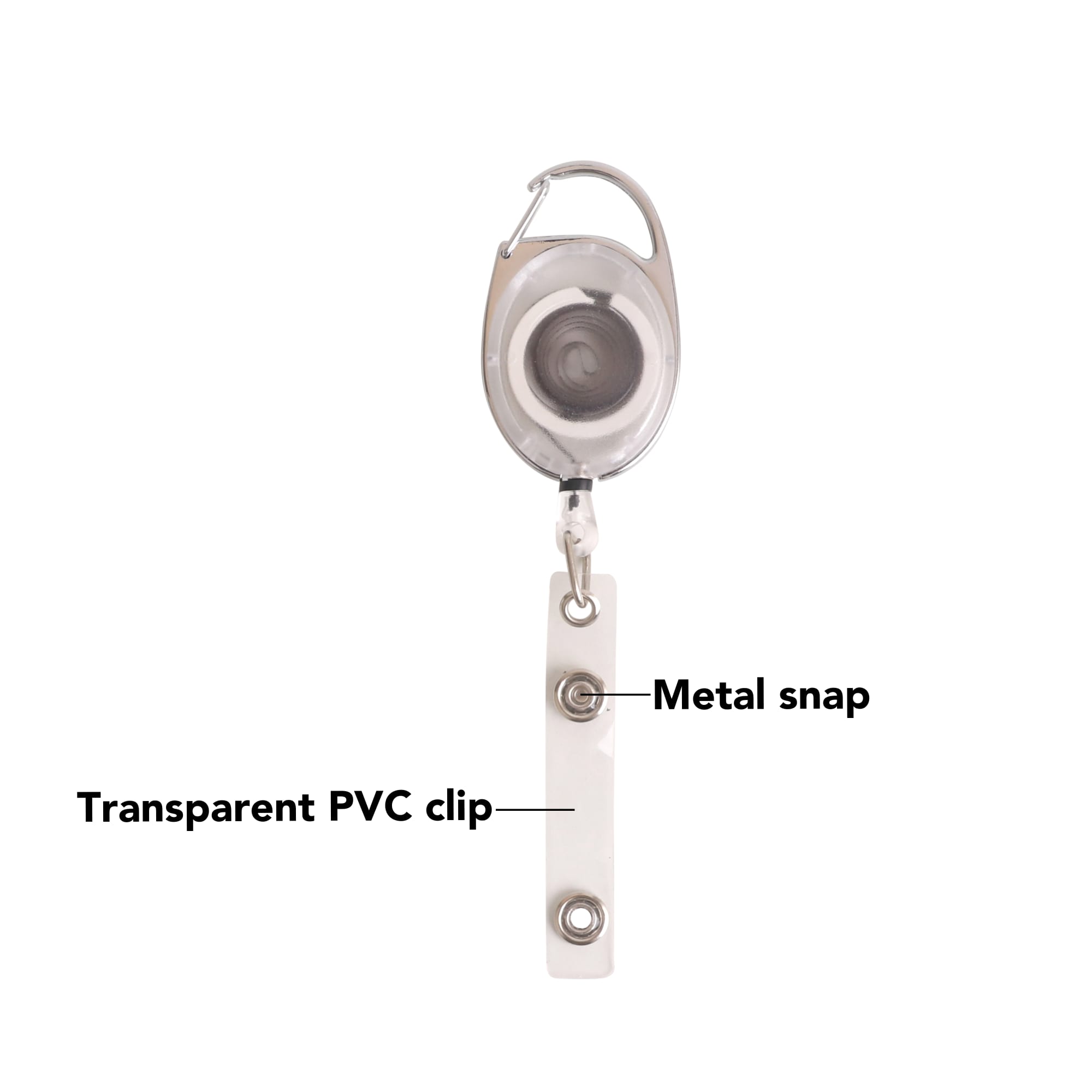 Retractable Oval Card Holder - PCH667 Image