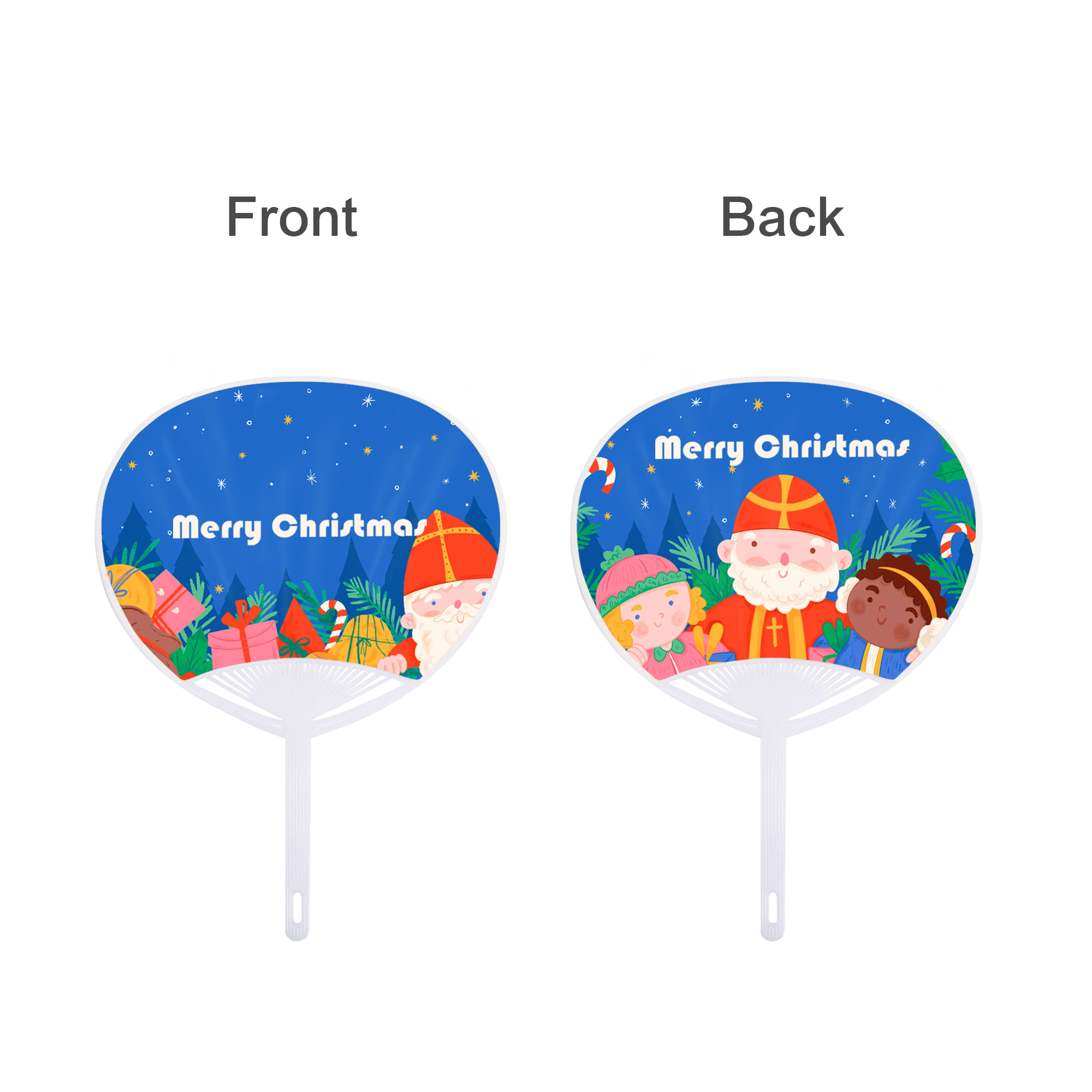 Alternative view of PVC Hand Fan
