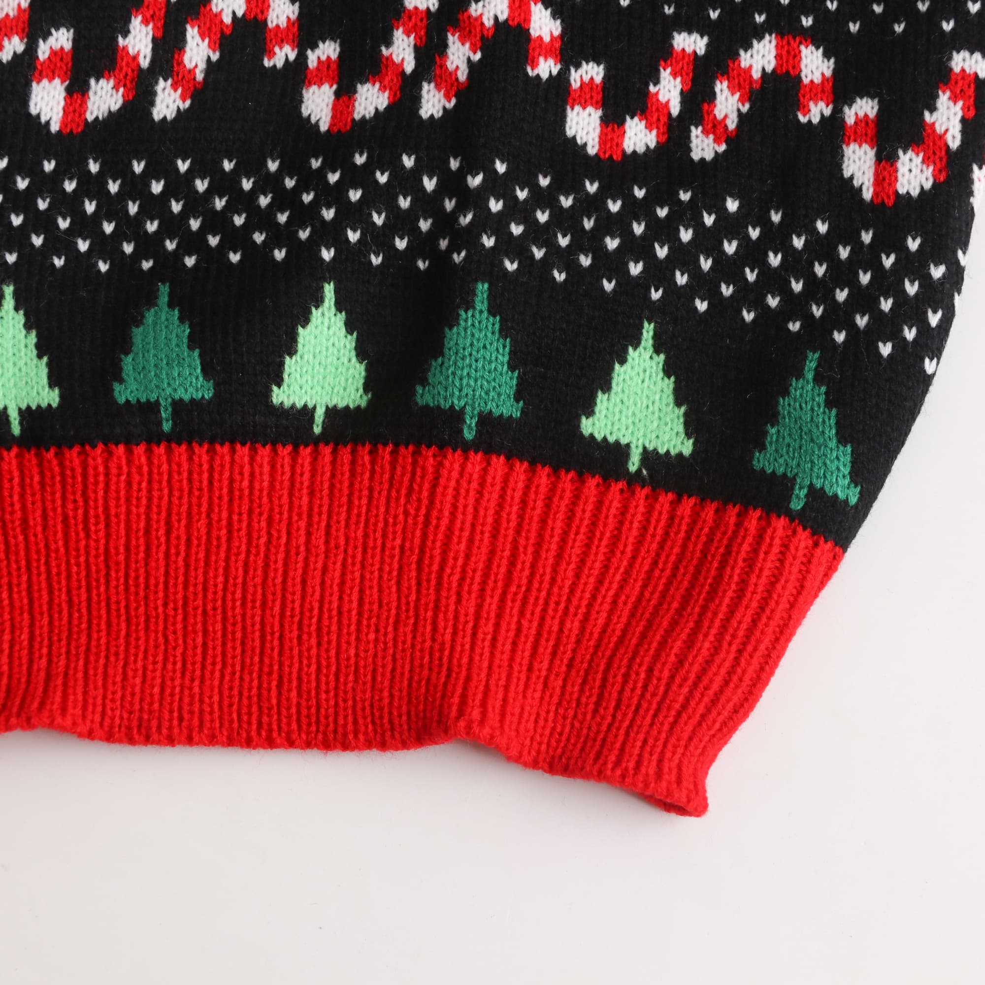 Unisex Acrylic Jacquard Christmas Jumper with Cute Dinosaur - PCC523 Image