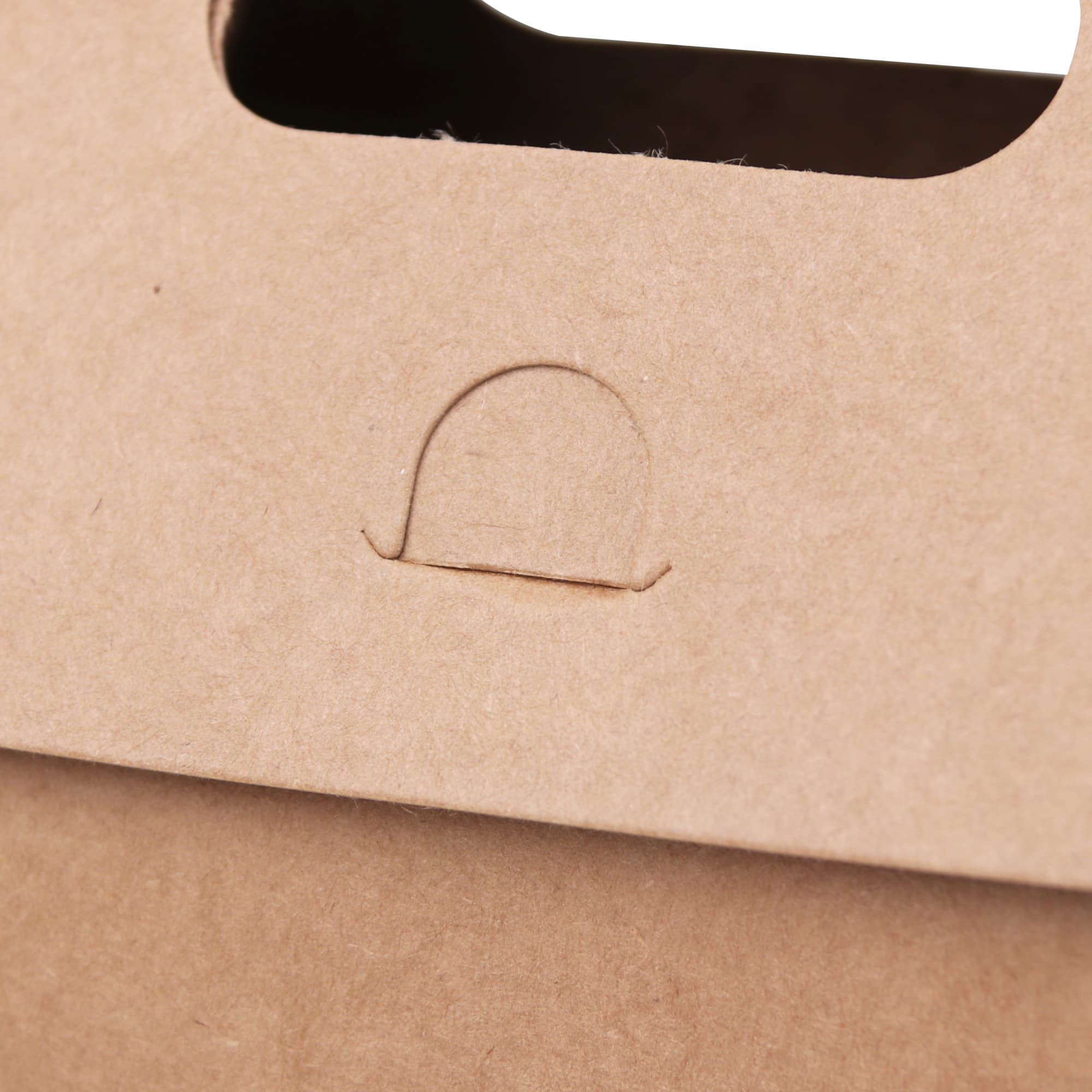 Medium Kraft Paper Portable Box - PCPB430 Image 