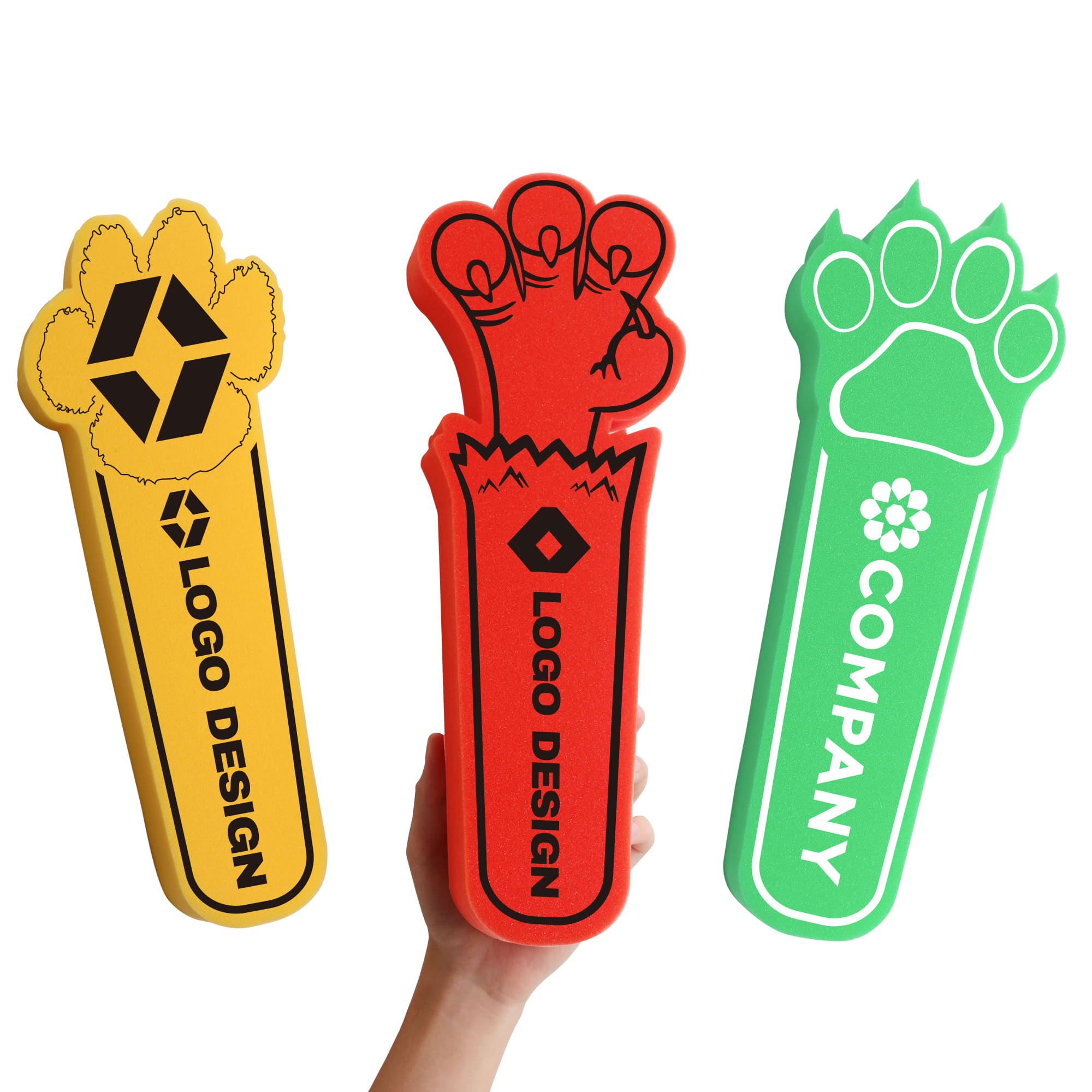 Alternative view of Sponge Paws Cheersticks