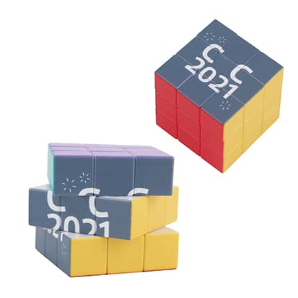 Alternative view of Puzzle Cubes 3x3