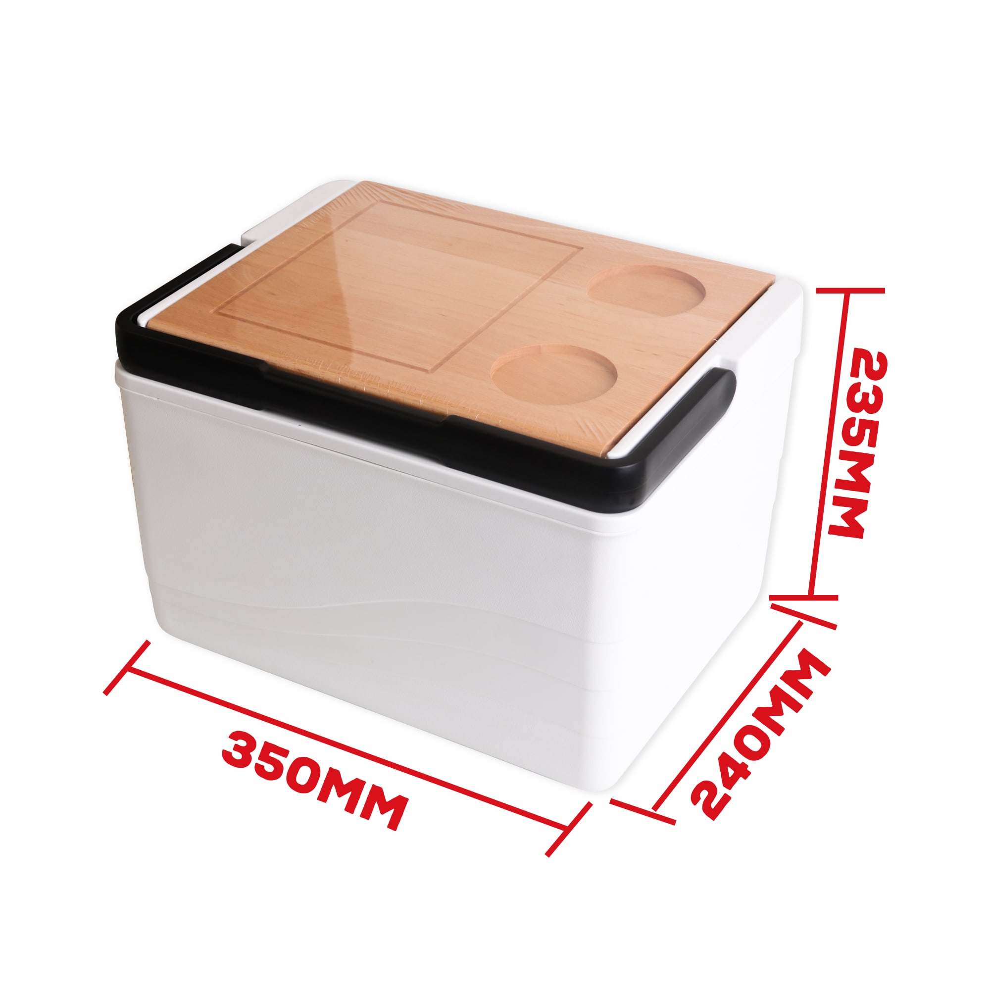 11L Wooden Lid Cooler Box - PCH635 Image