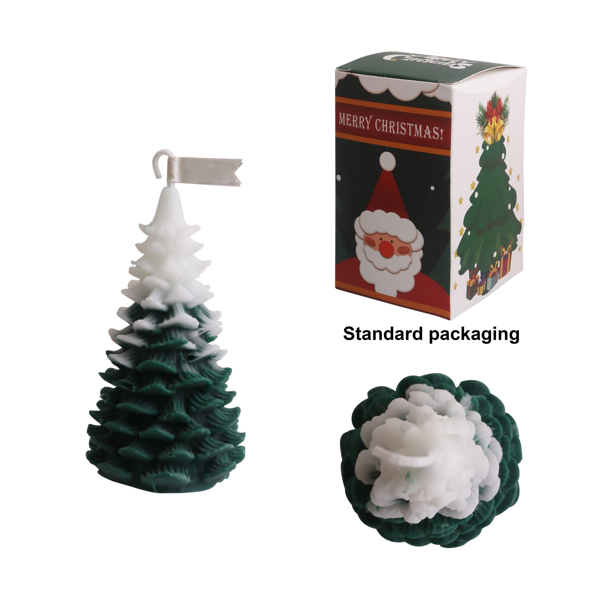 Cedar Christmas Tree Shape Candles - PCHC006 Image 