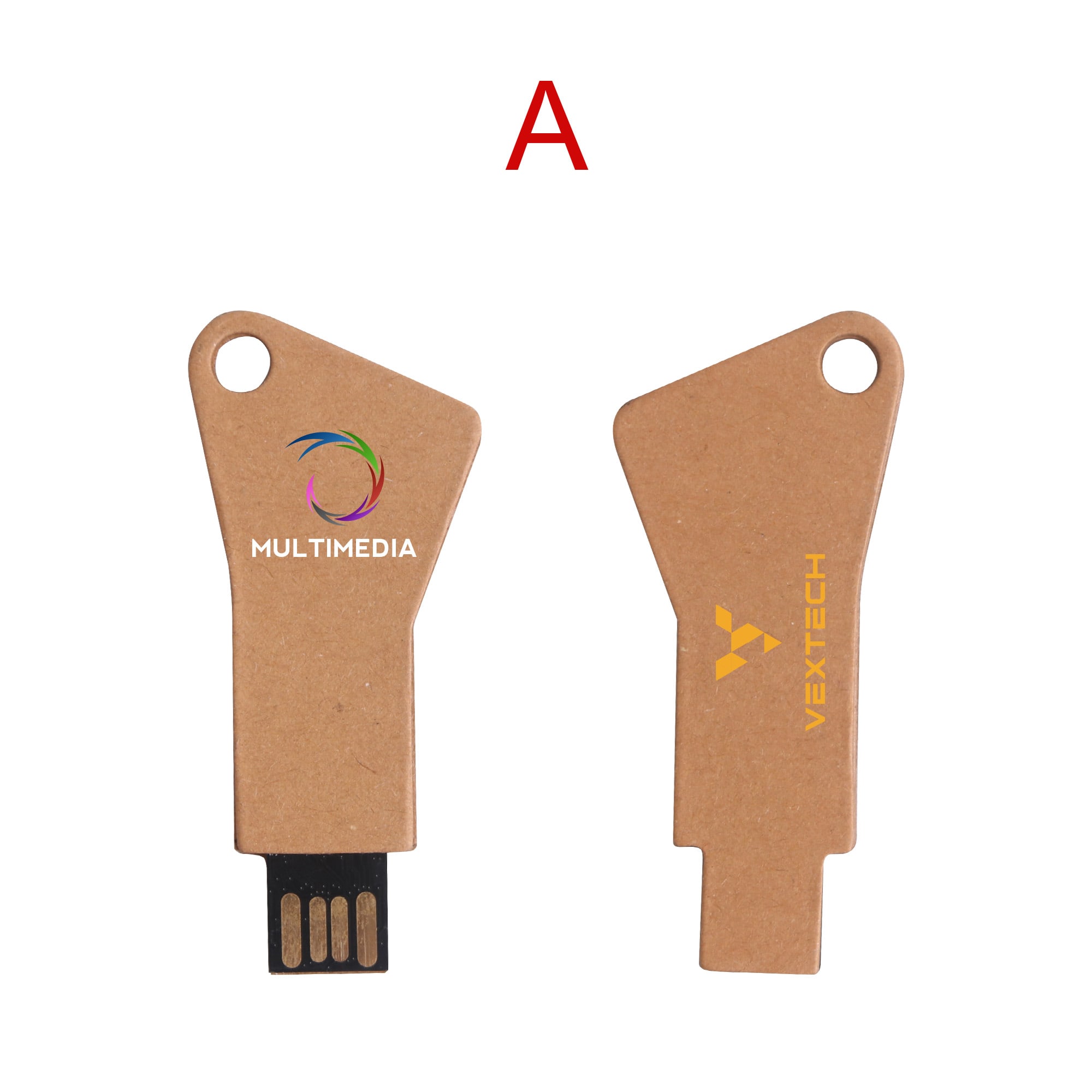 Alternative view of Eco Key Flash Drive