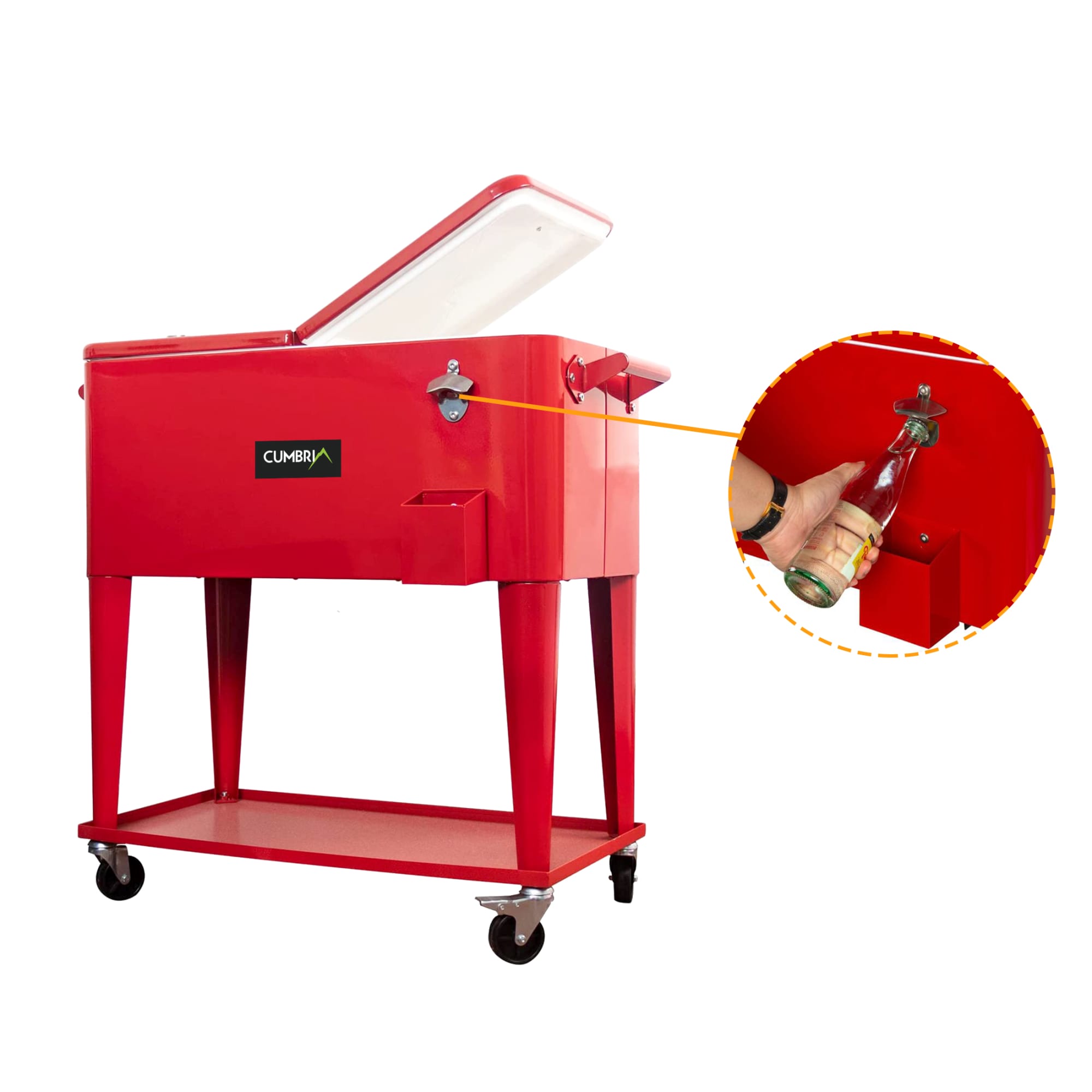 75L Cooler Box Trolley - PCH864 Image 