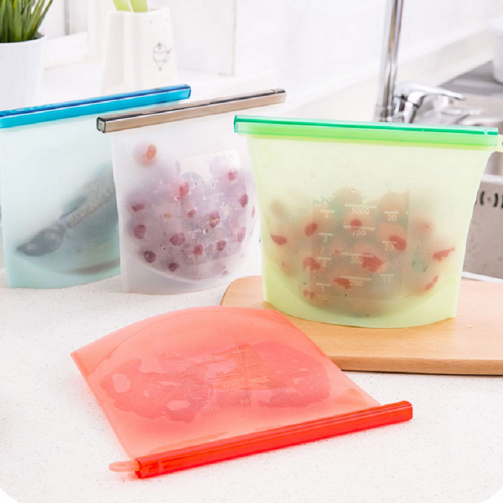 Silicone Reusable Storage Pouch - 1500ML - PCPB624 Image 