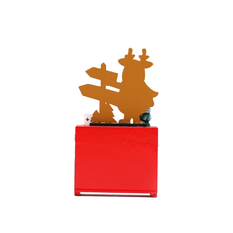 Christmas Wooden Daily Blocks perpetual Calendar - PCS202 Image