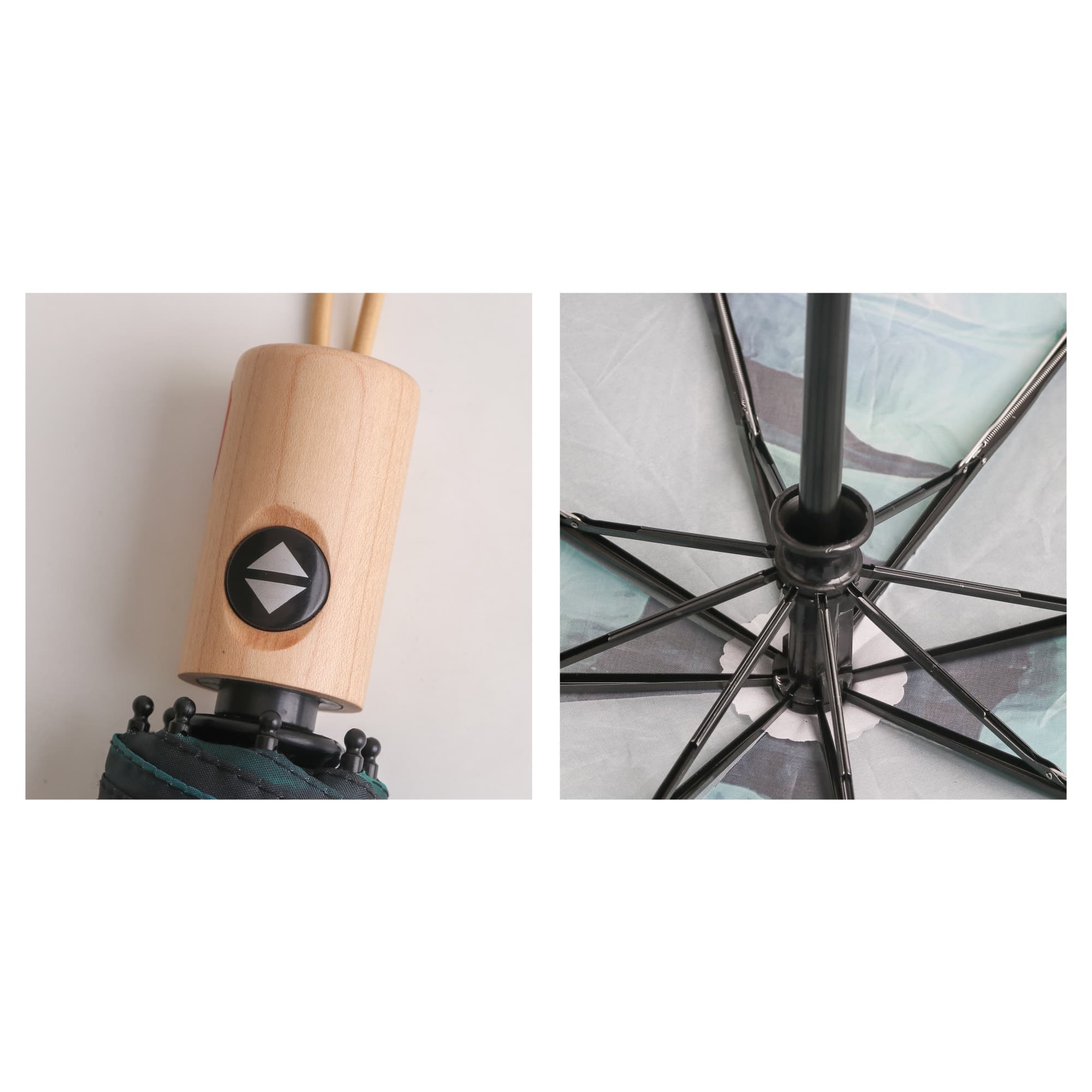 Triple folding RPET umbrella - auto open and close - PCH910 Image 