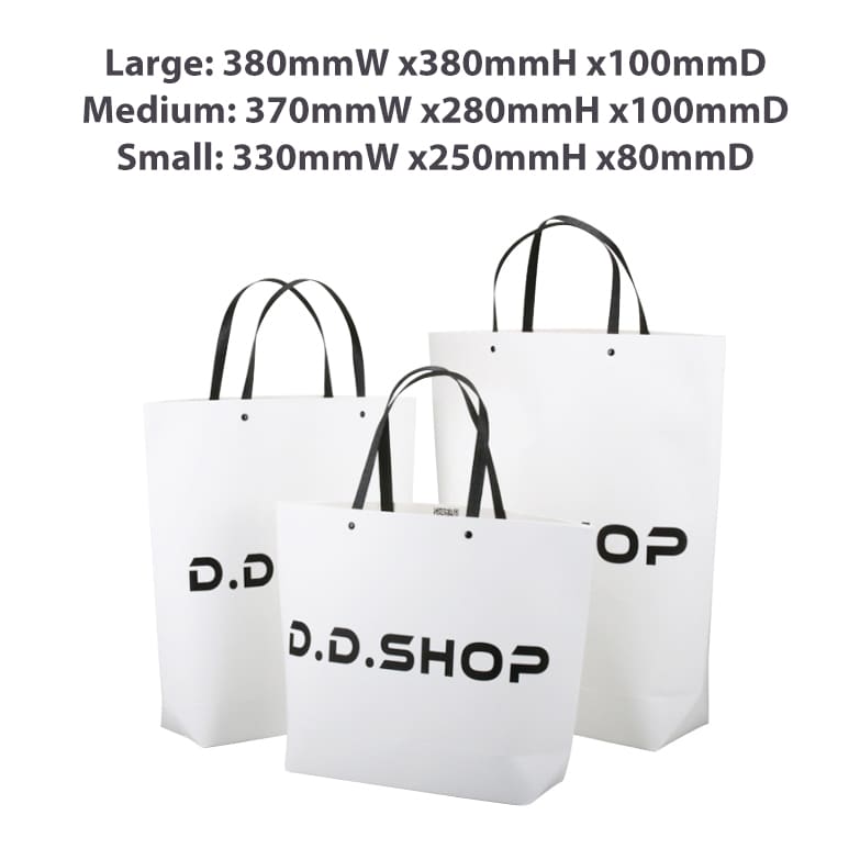 Large Black&White Boutique Paper Bag(380 x 380 x 100mm) - PCPB142 Image