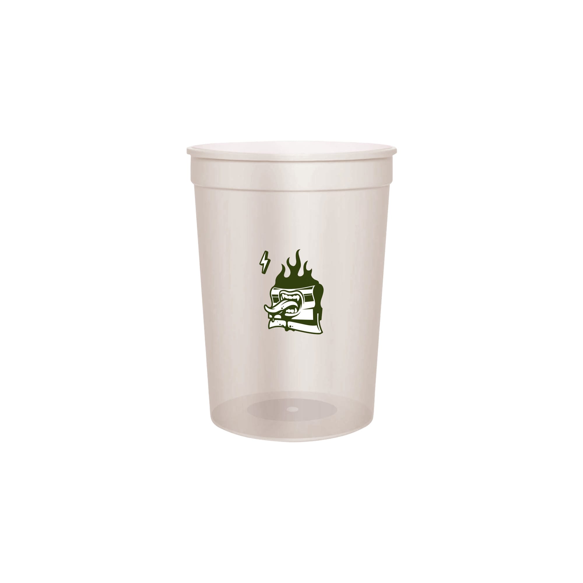 Alternative view of 473ml Translucent Plastic Stadium Cup