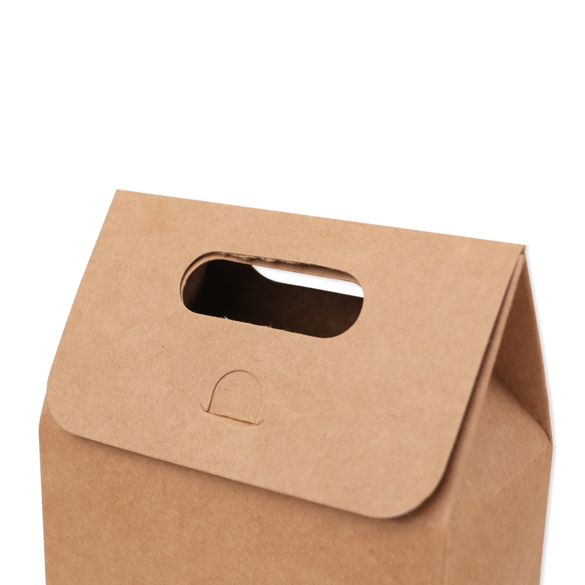 Medium Kraft Paper Portable Box - PCPB430 Image 
