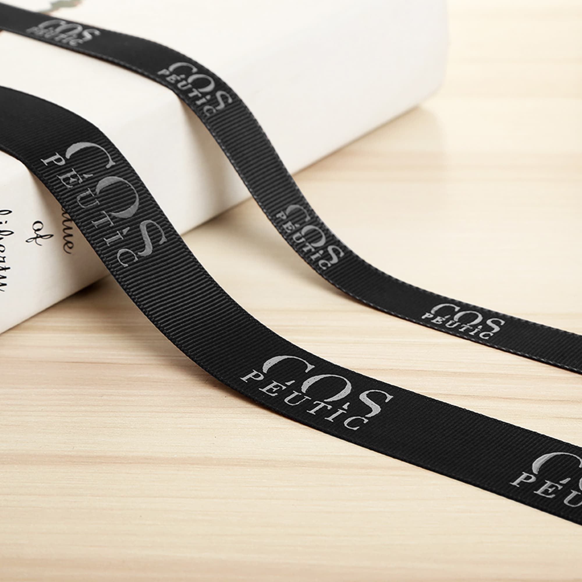 22mm Width Ribbed Fabric Ribbon - PCPB597 Image