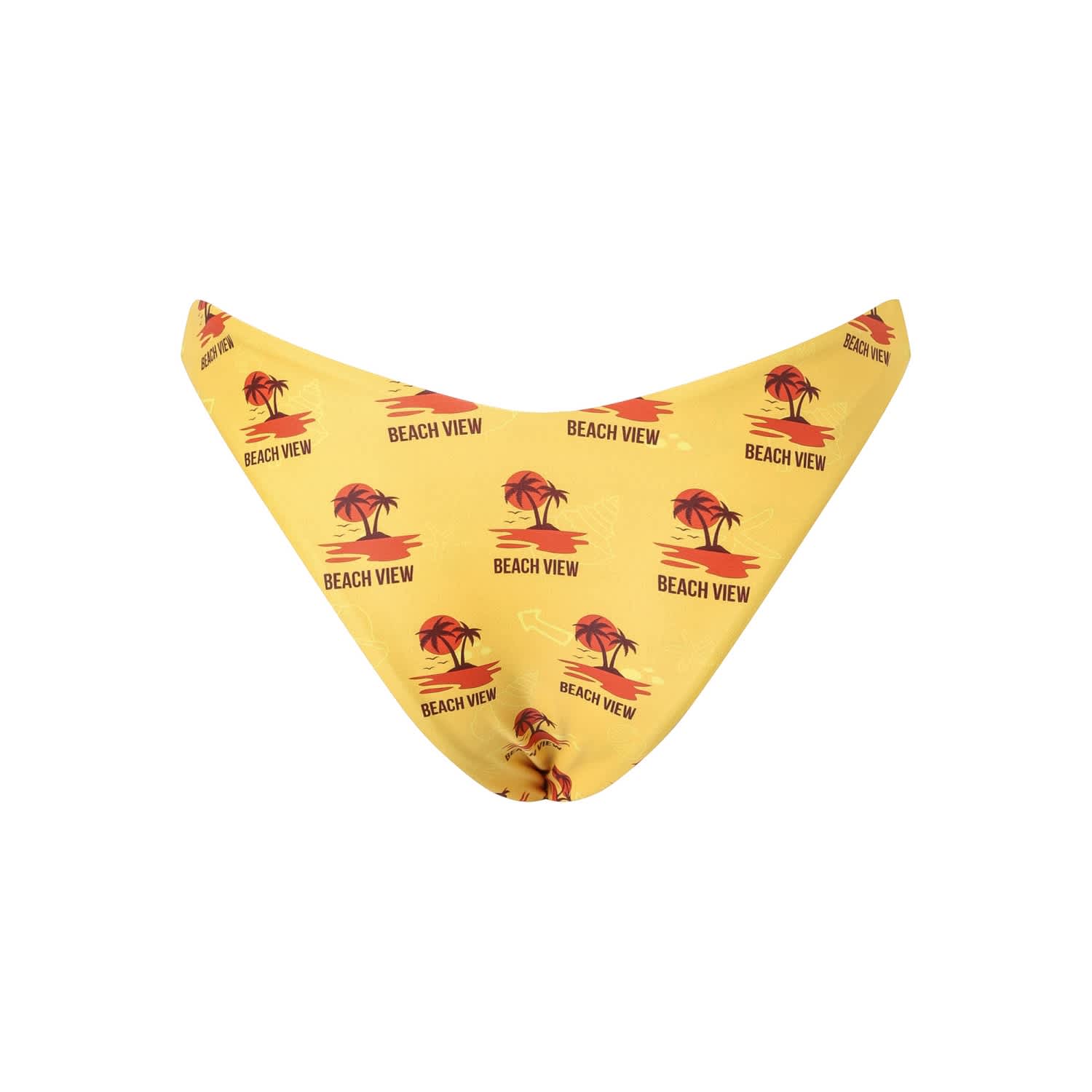 Alternative view of Women's Polyester Spandex Sublimated Bikini bottom