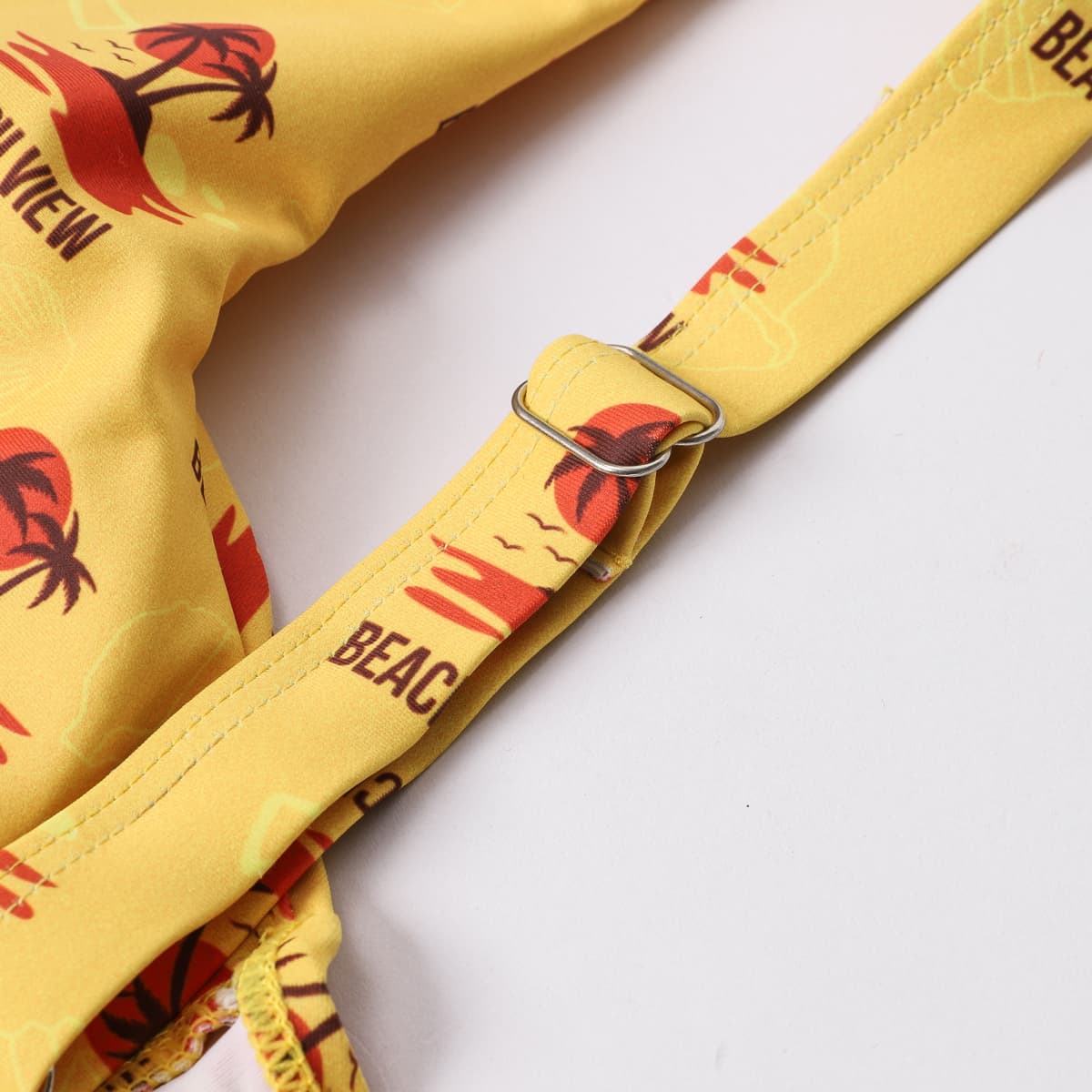 Women’s Polyester Spandex Sublimated Bikini top - PCC141 Image 