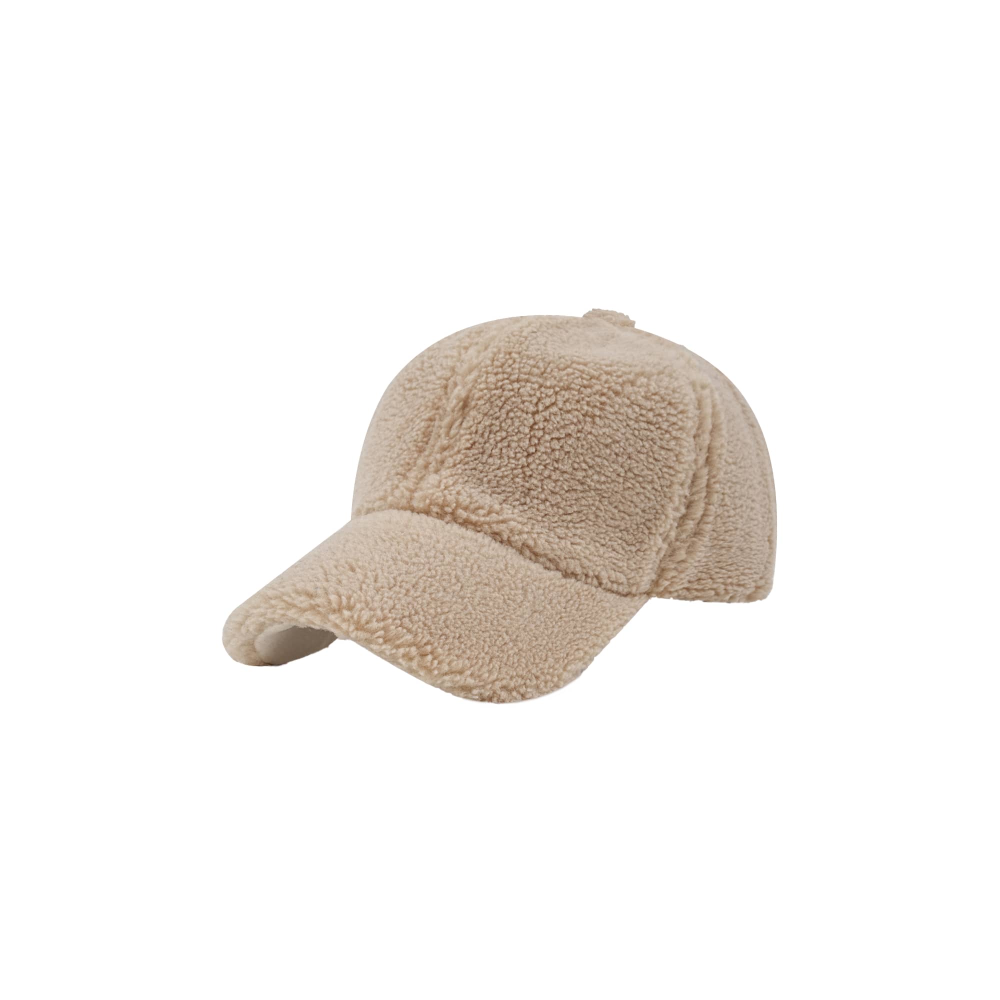 Alternative view of 6 Panel Lamb Fur Baseball Cap