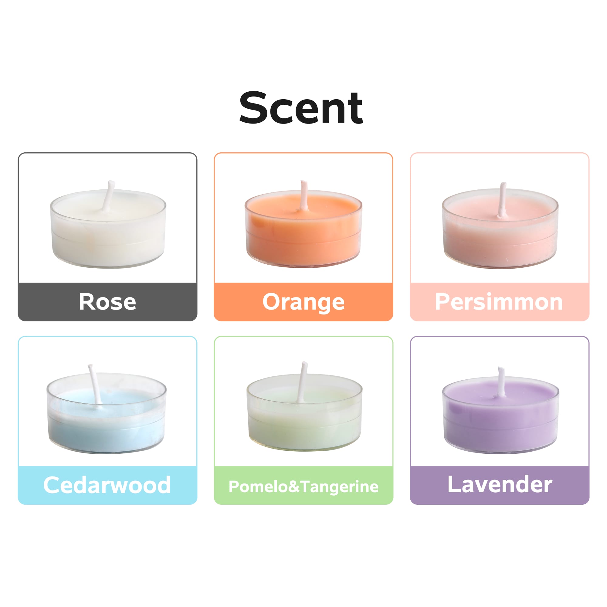 Tealight Candle Set - PCHC016 Image