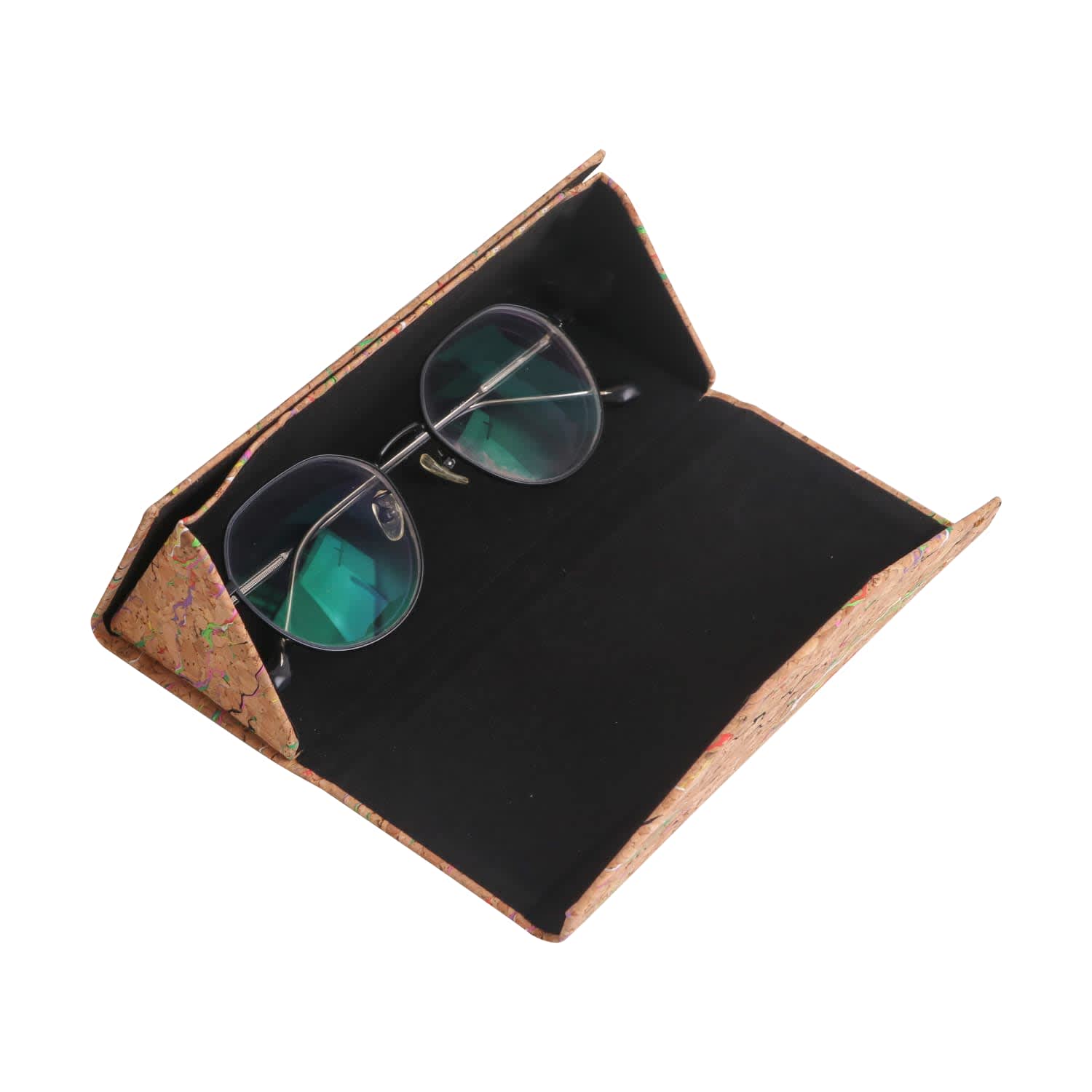 Foldable Cork Glasses Case - PCH233 Image 