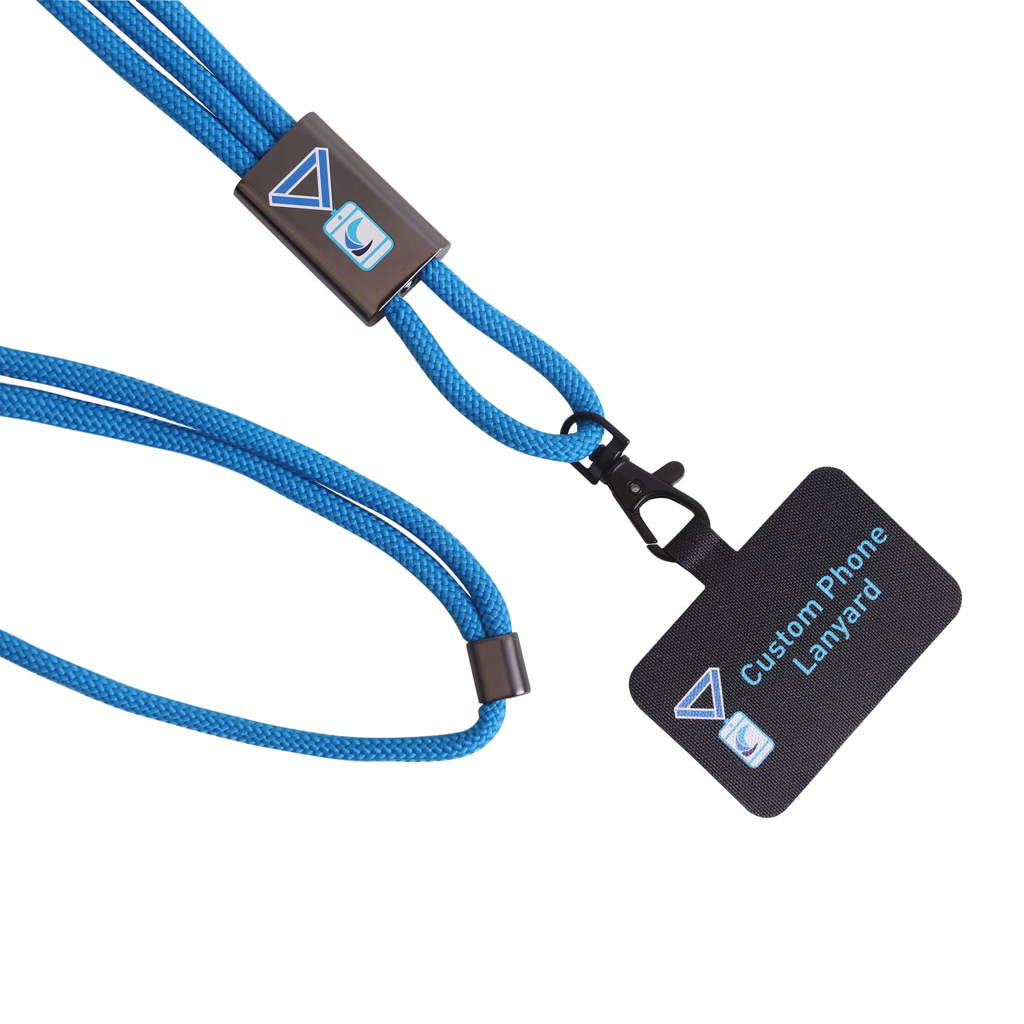 Adjustable Phone Lanyard with Metal Buckle