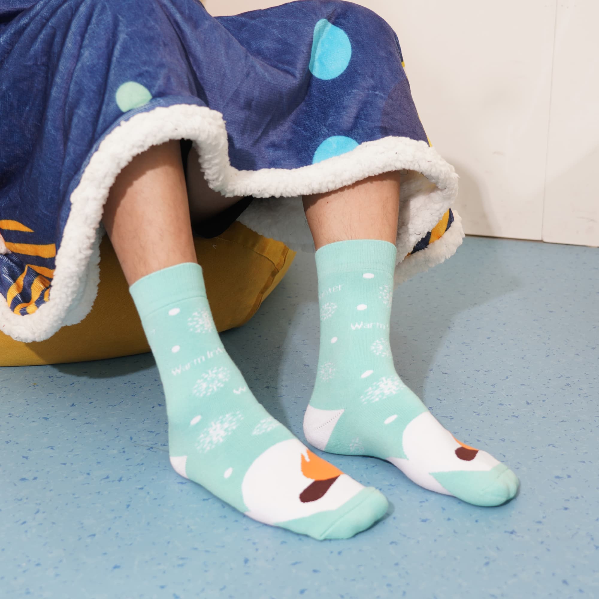 Crew Thermal Custom Pattern Socks - Image 4