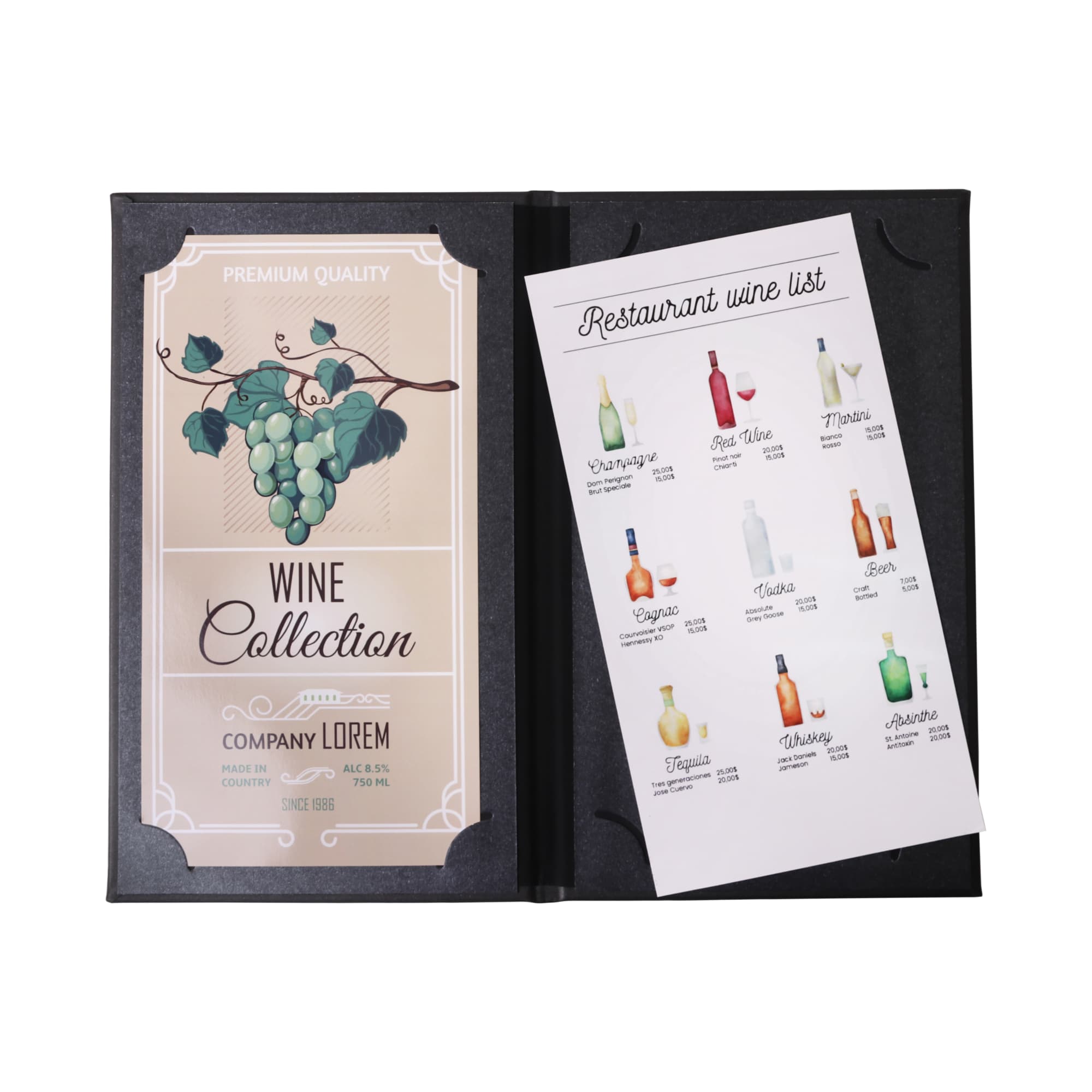 Custom Menus - PCS065 Image