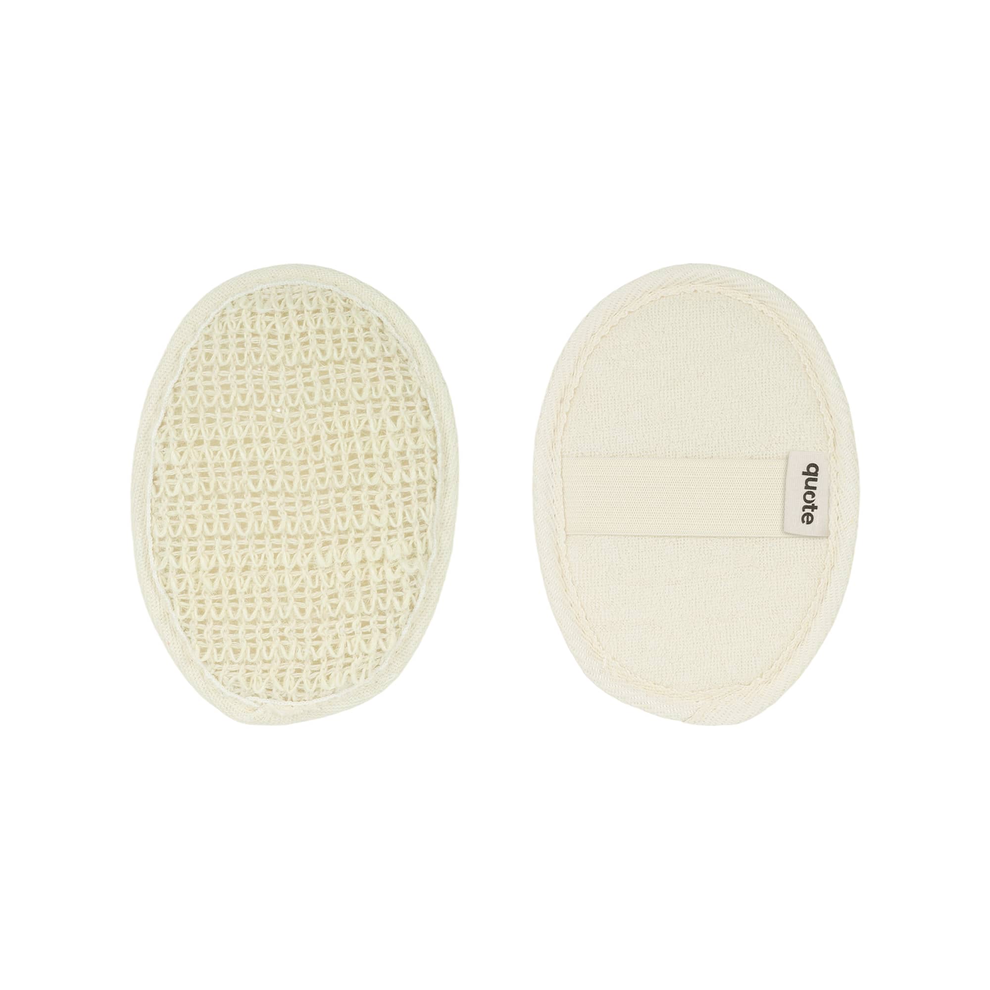Natural Cotton Linen Bath Sponge Pad