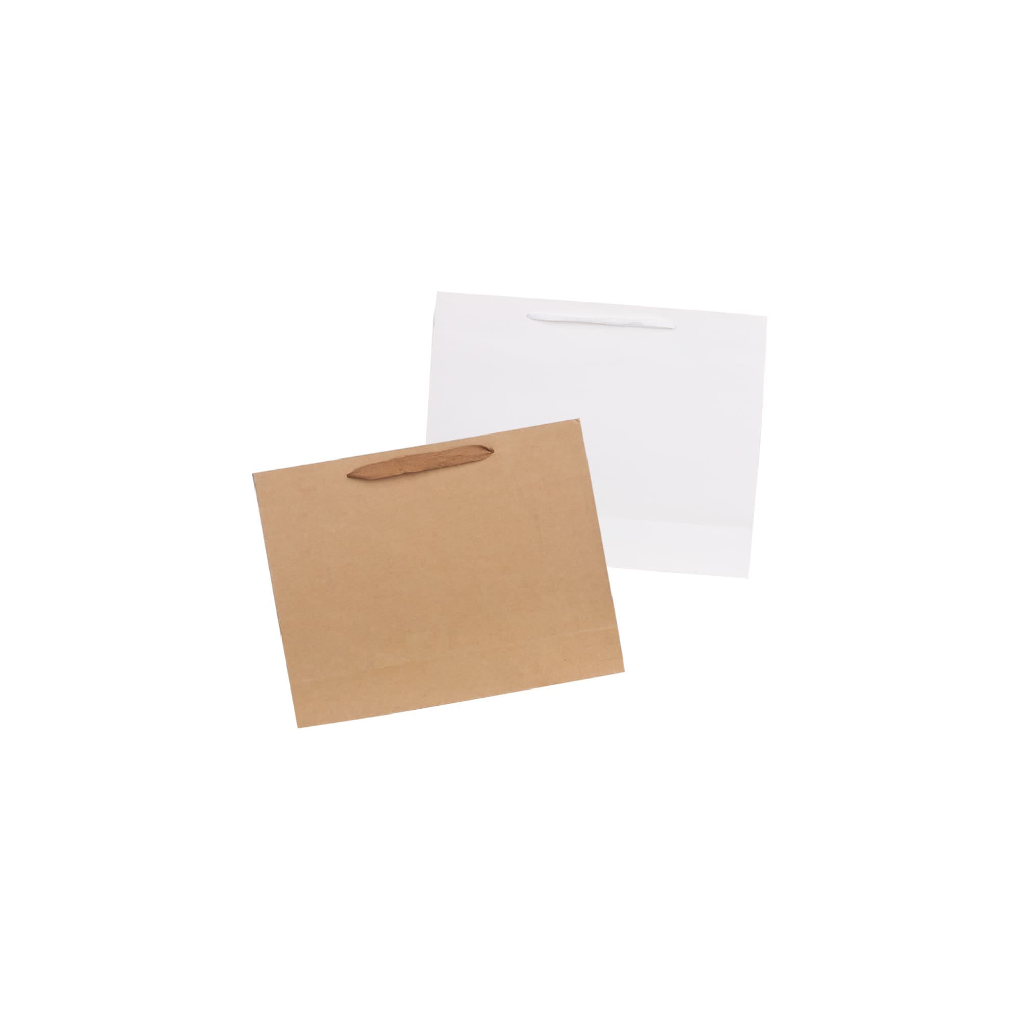Small Crosswise Paper Bag with Rope Handle(180 x 140 x 80mm)