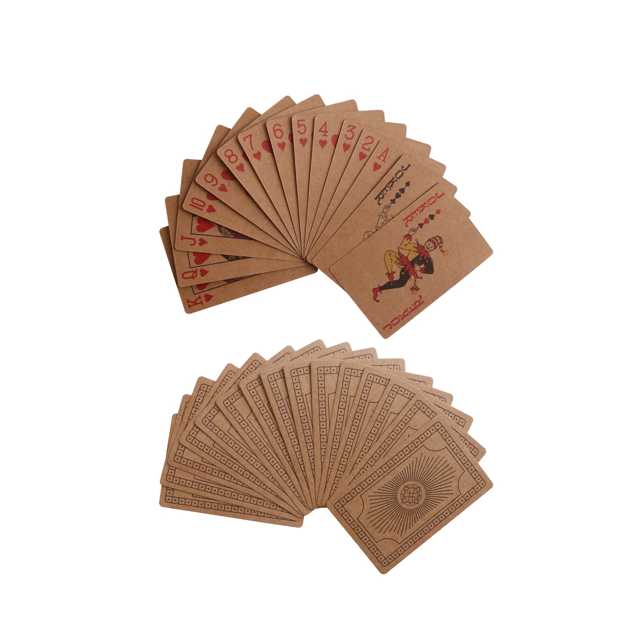 Kraft Paper Playing Cards - PCH310 Image