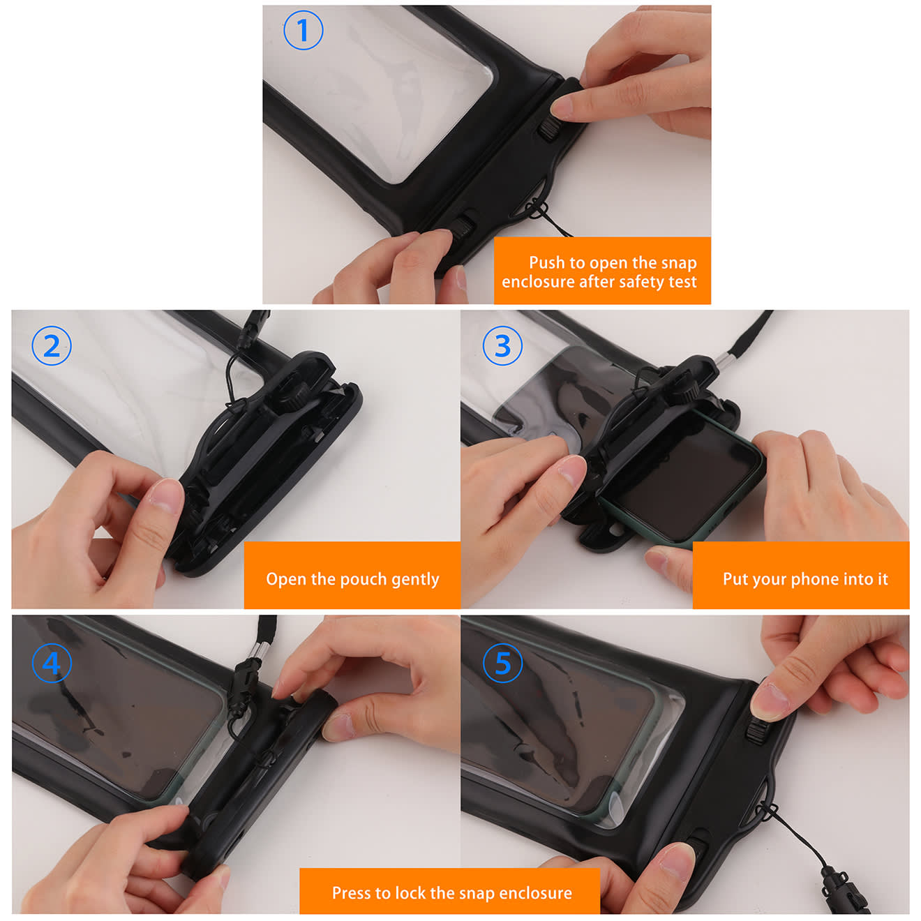 Waterproof Case Universal Cellphone Dry Bag - PCH269 Image