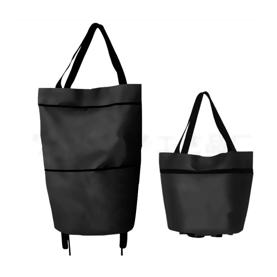 2 in 1 Collapsible Shopping Trolley Bag
