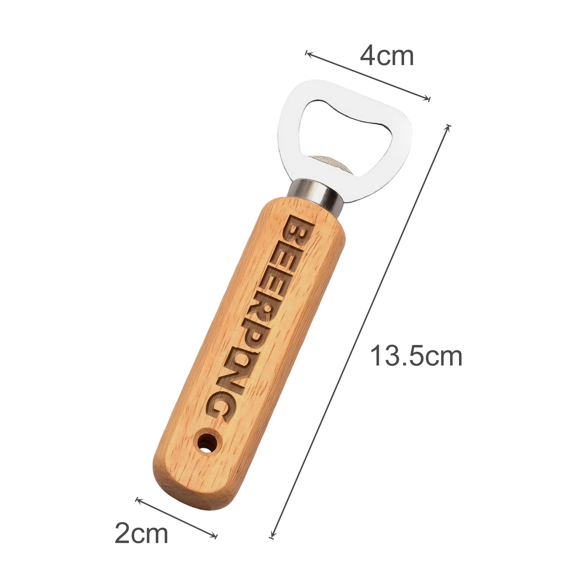 Alternative view of Wooden Bottle Opener