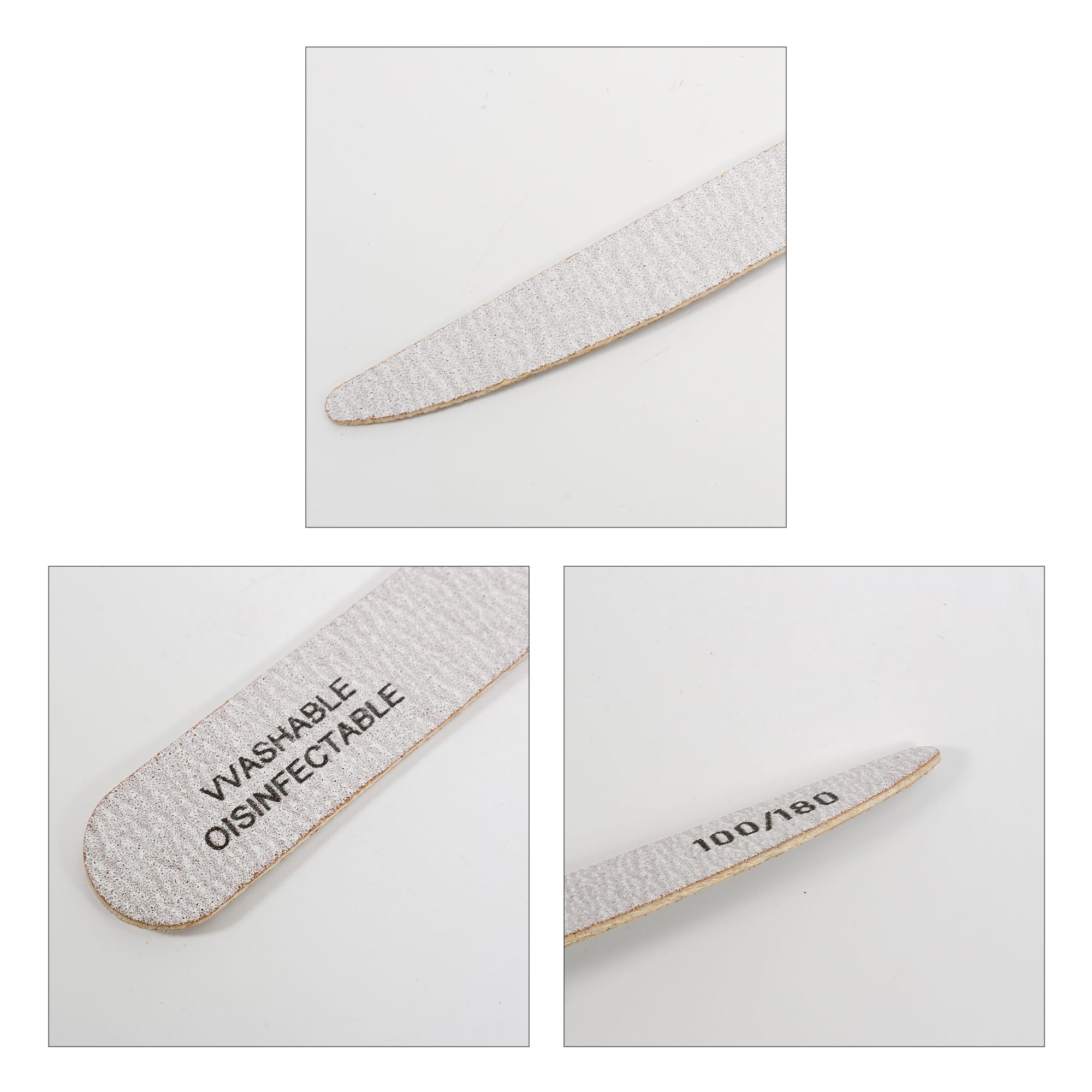 Pack of 50 Wooden Knife Shape Nail Files