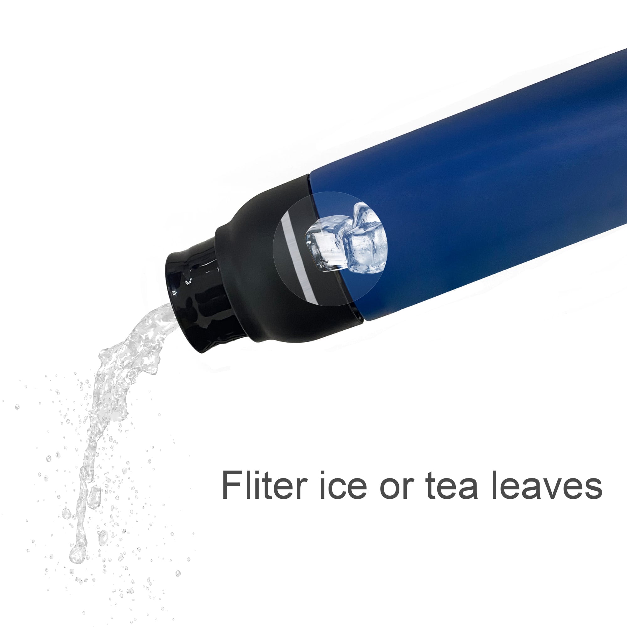 480ML RCS Recycled Stainless Steel Quick Press Insulated Tumbler