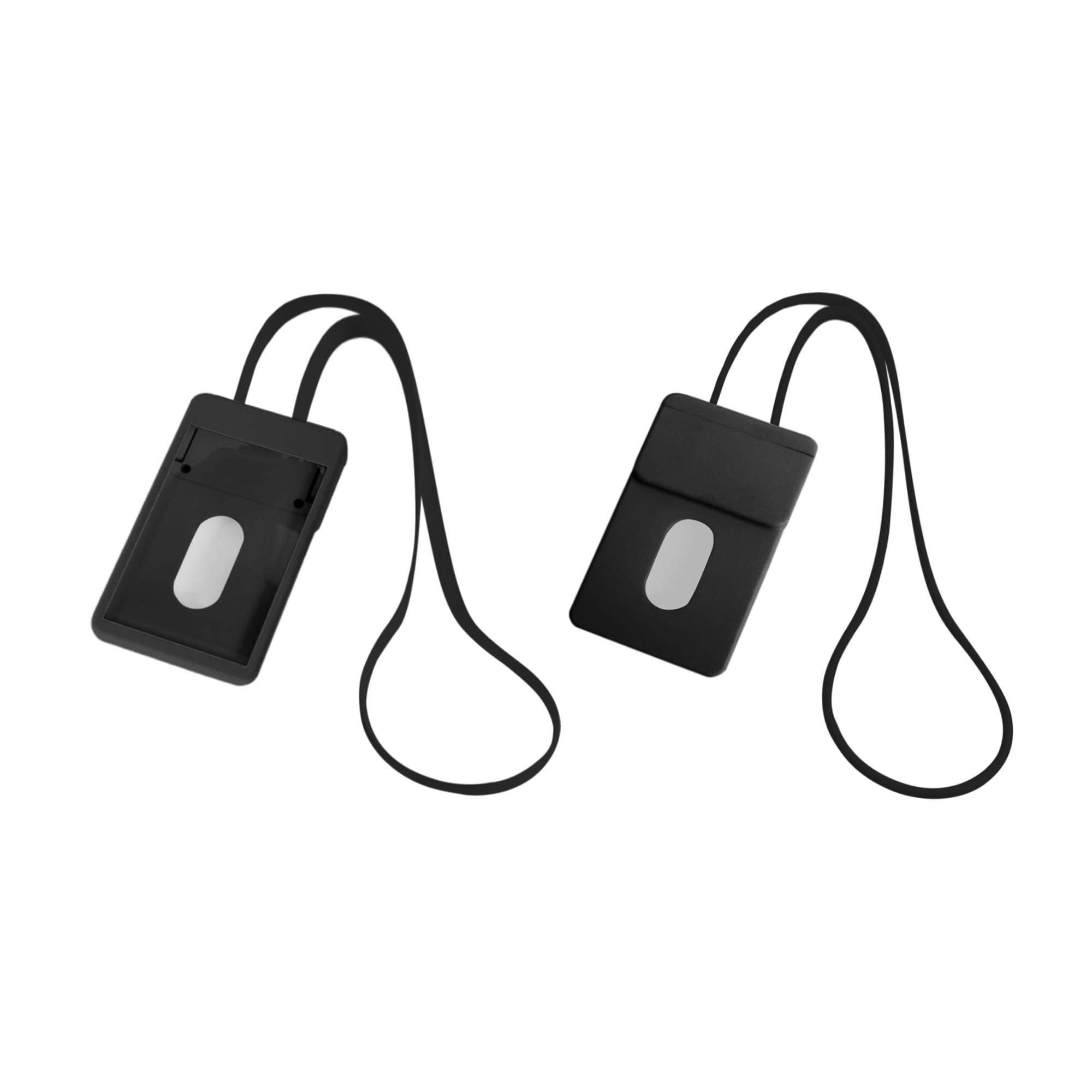 Alternative view of ABS Retractable Card Holder with Lanyard