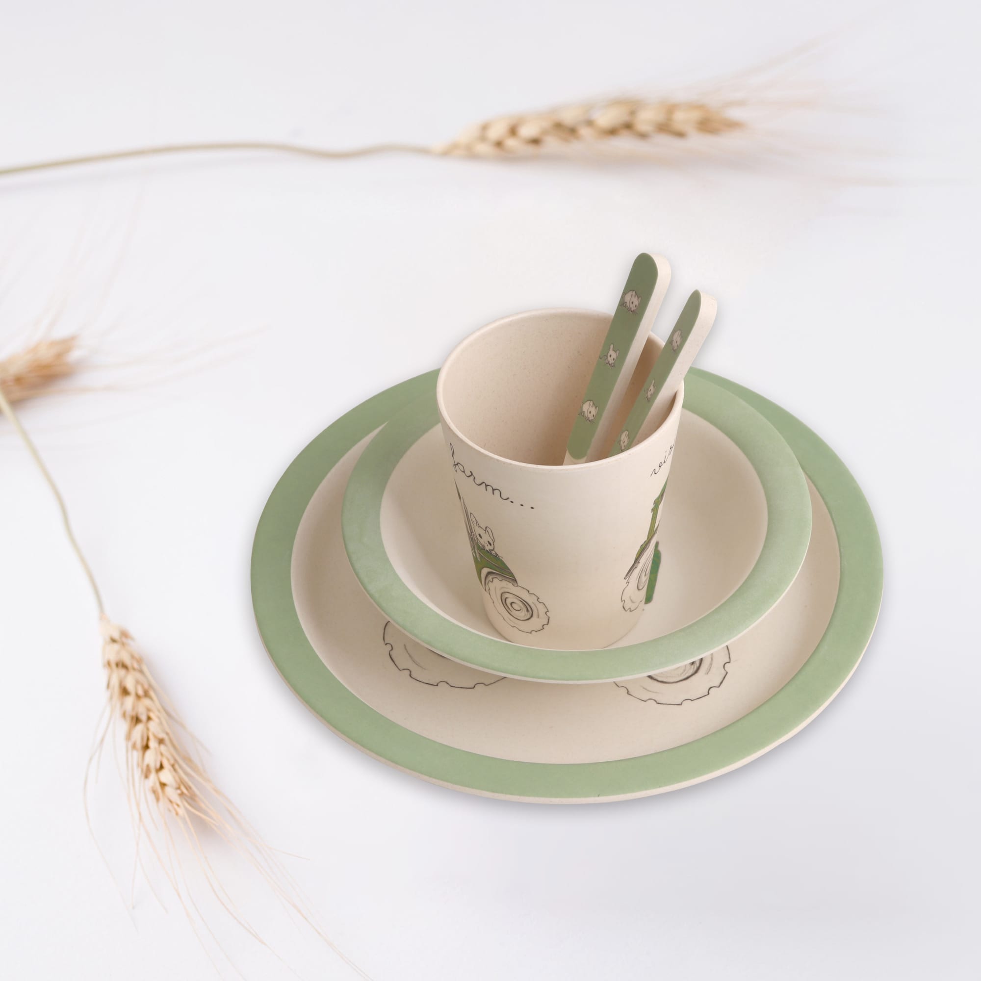 Bamboo Fiber Tableware - PCH160 Image 