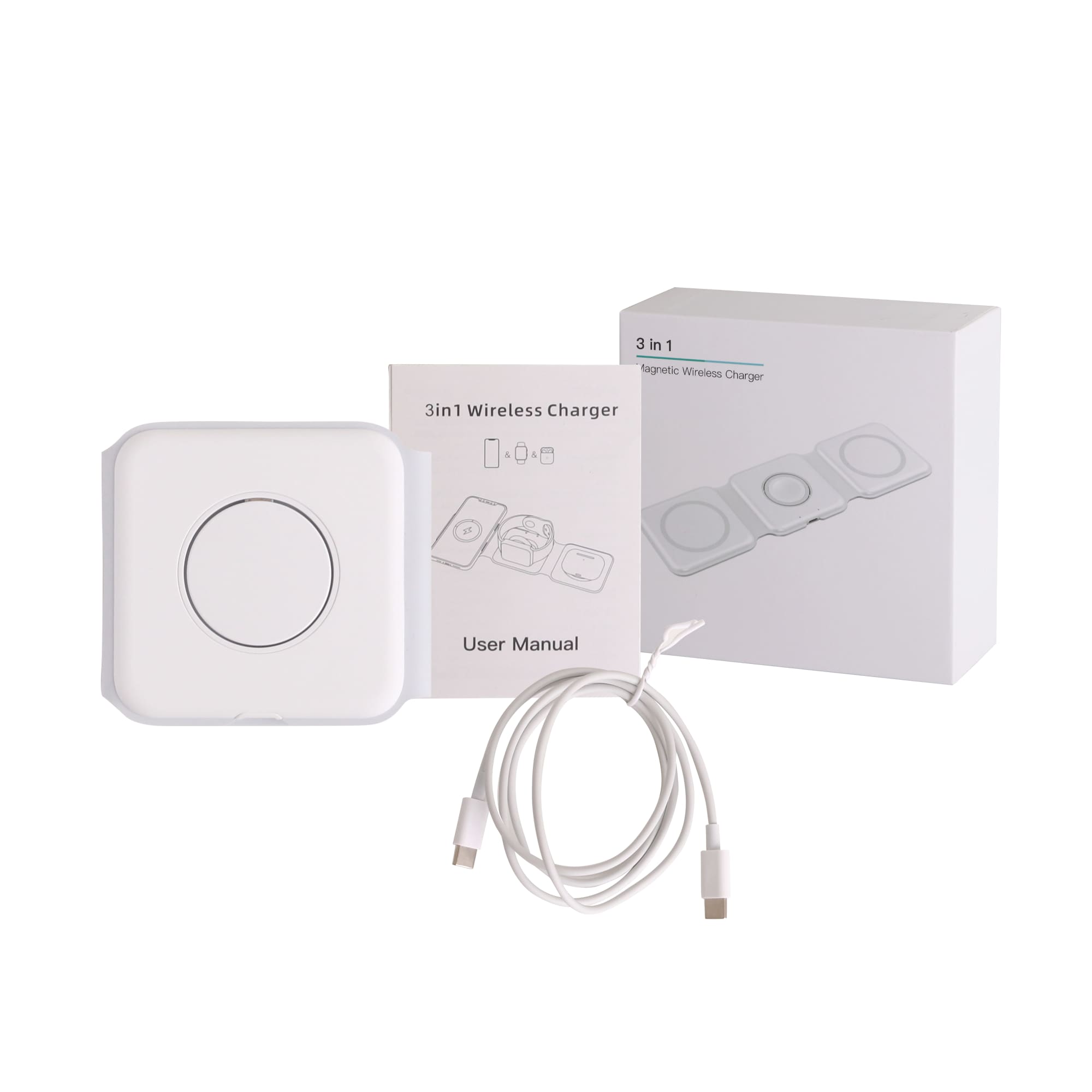 3-In-1 Foldable Magsafe Wireless Charger - PCT280 Image
