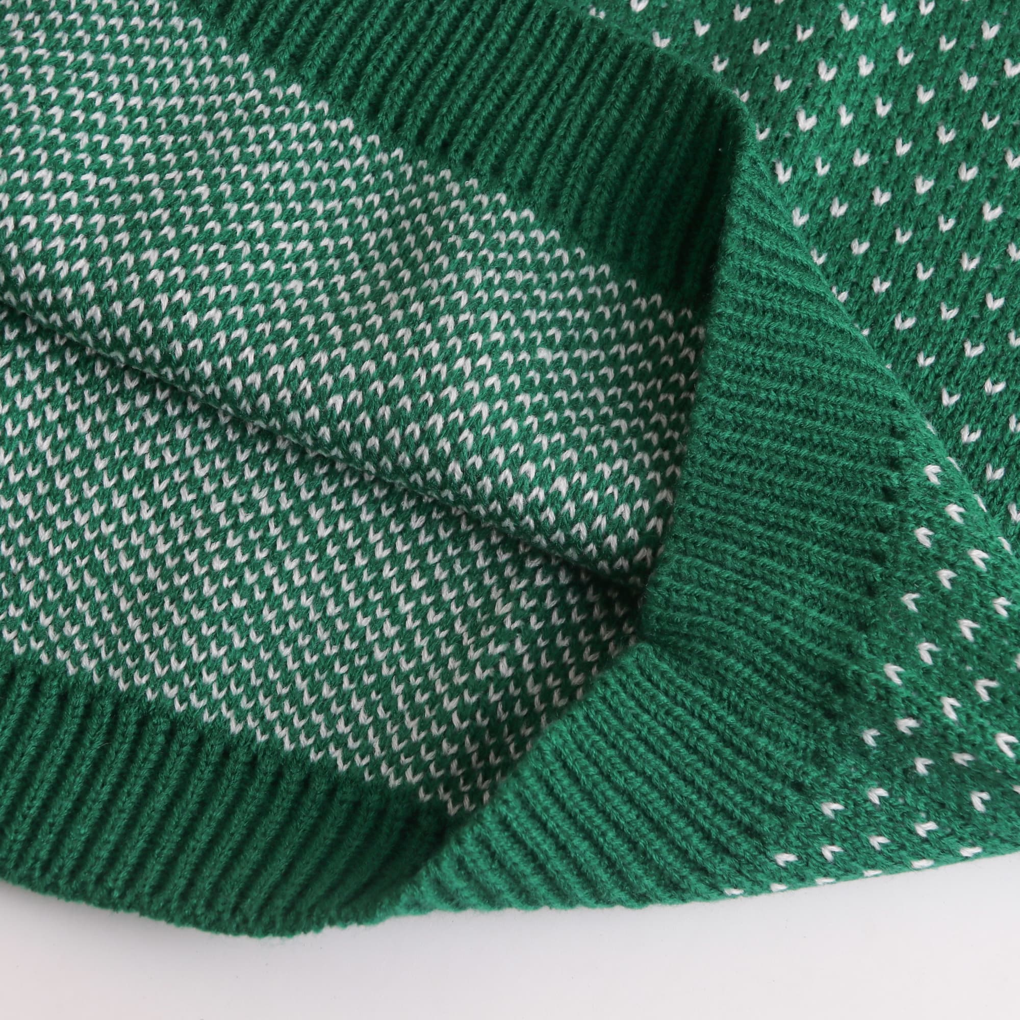 Unisex Acrylic 2 Colours Jacquard Christmas Jumper - PCC520 Image