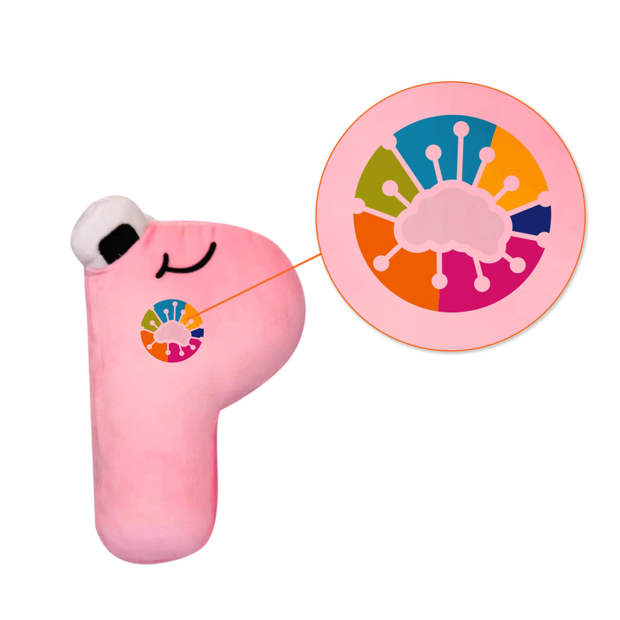 Alphabet Letter Plush Toys - PCPT178 Image 
