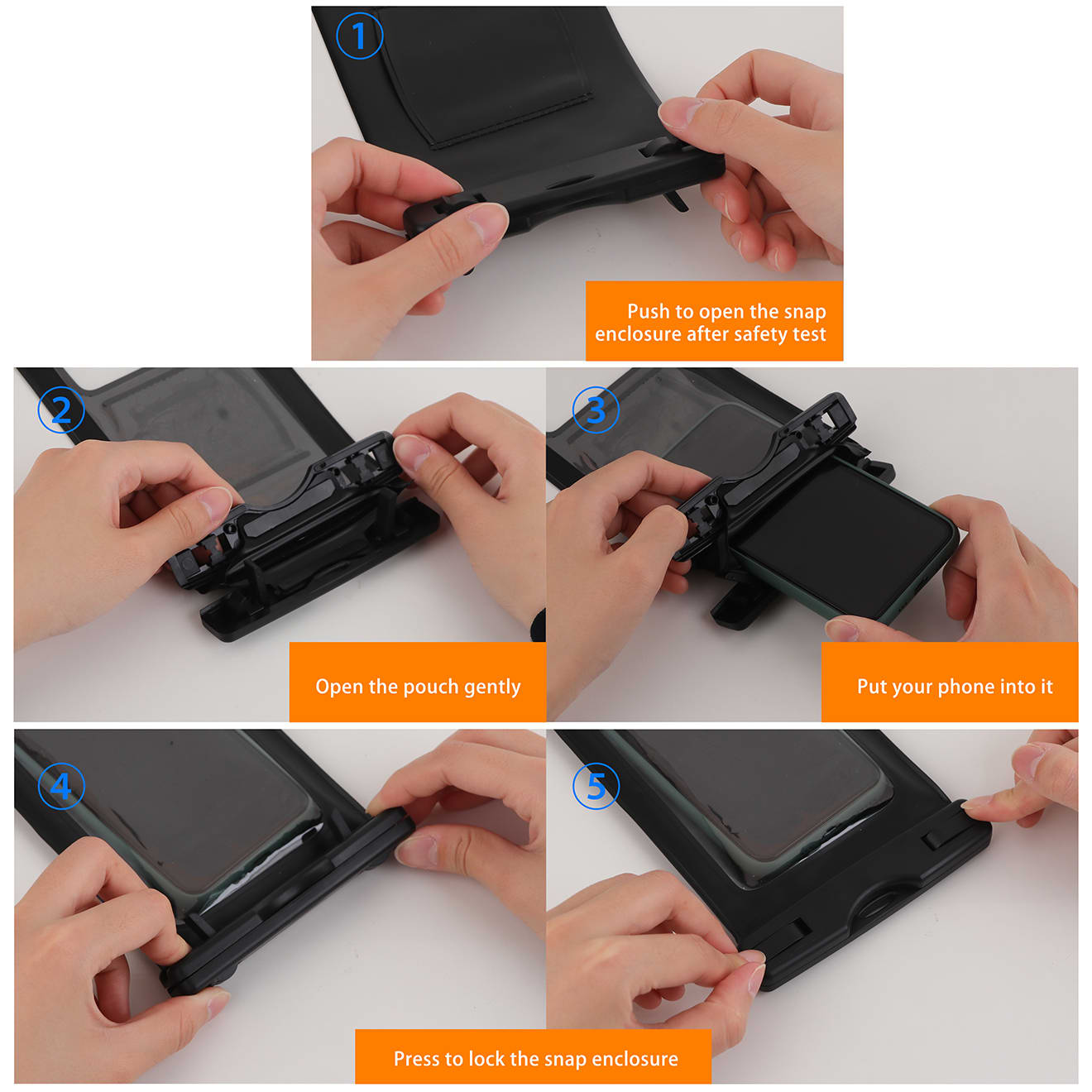 Alternative view of Universal Armband Cover Waterproof Phone Bag
