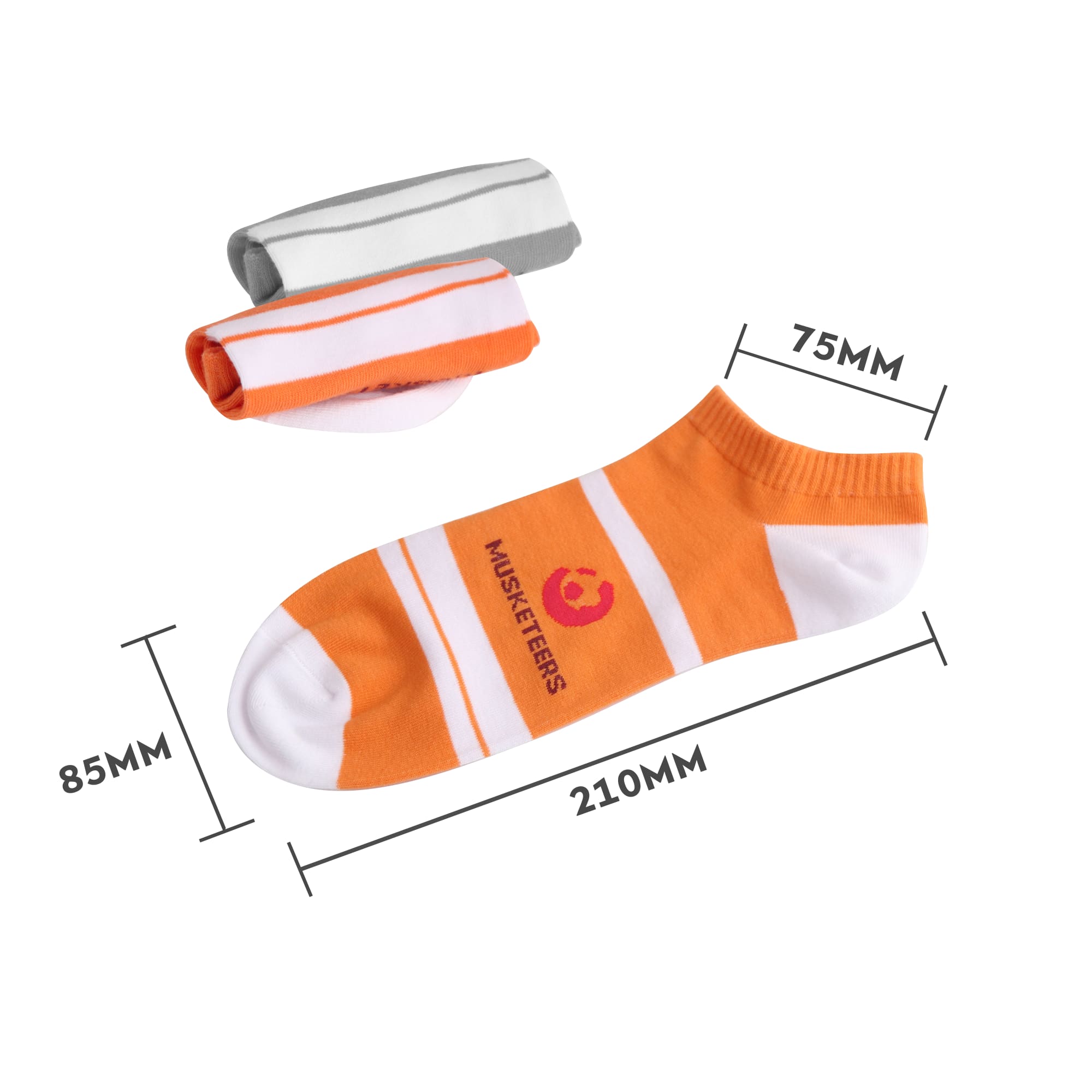 Low Cut Custom Pattern Socks - PCH554 Image