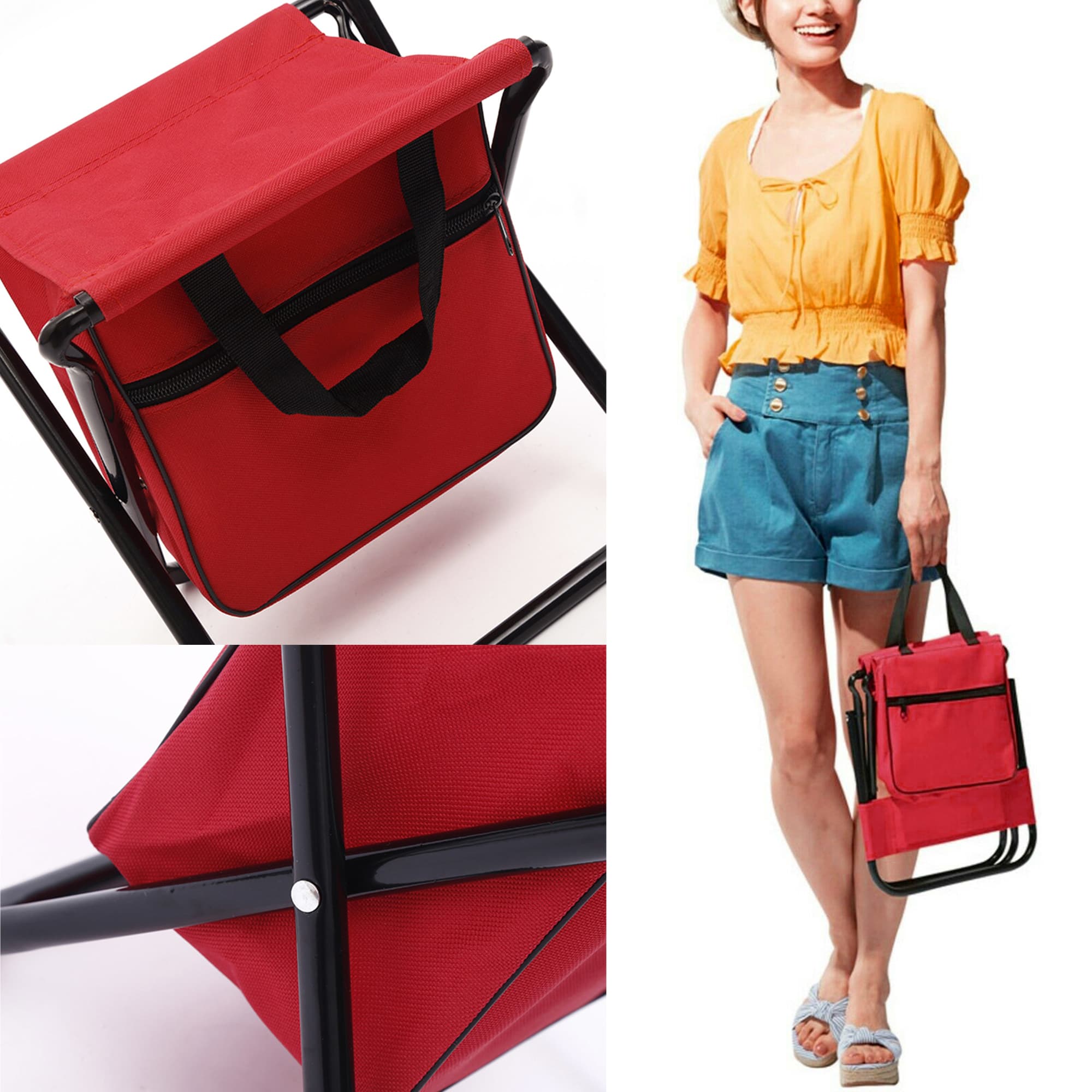 Children's Foldable Camping Chair with Bag - PCH323 Image 