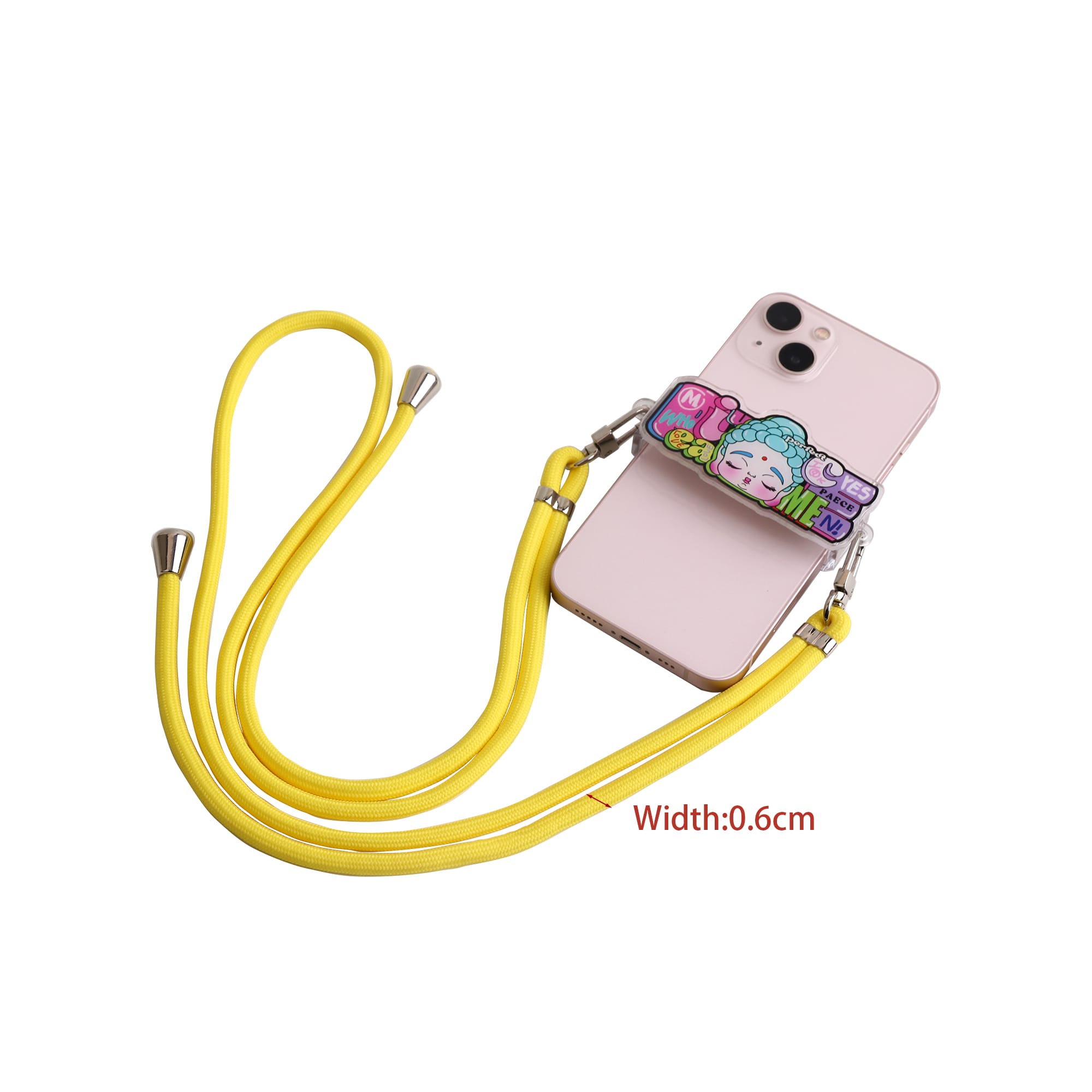 Adjustable Phone Lanyard with Back Clip - Image 3