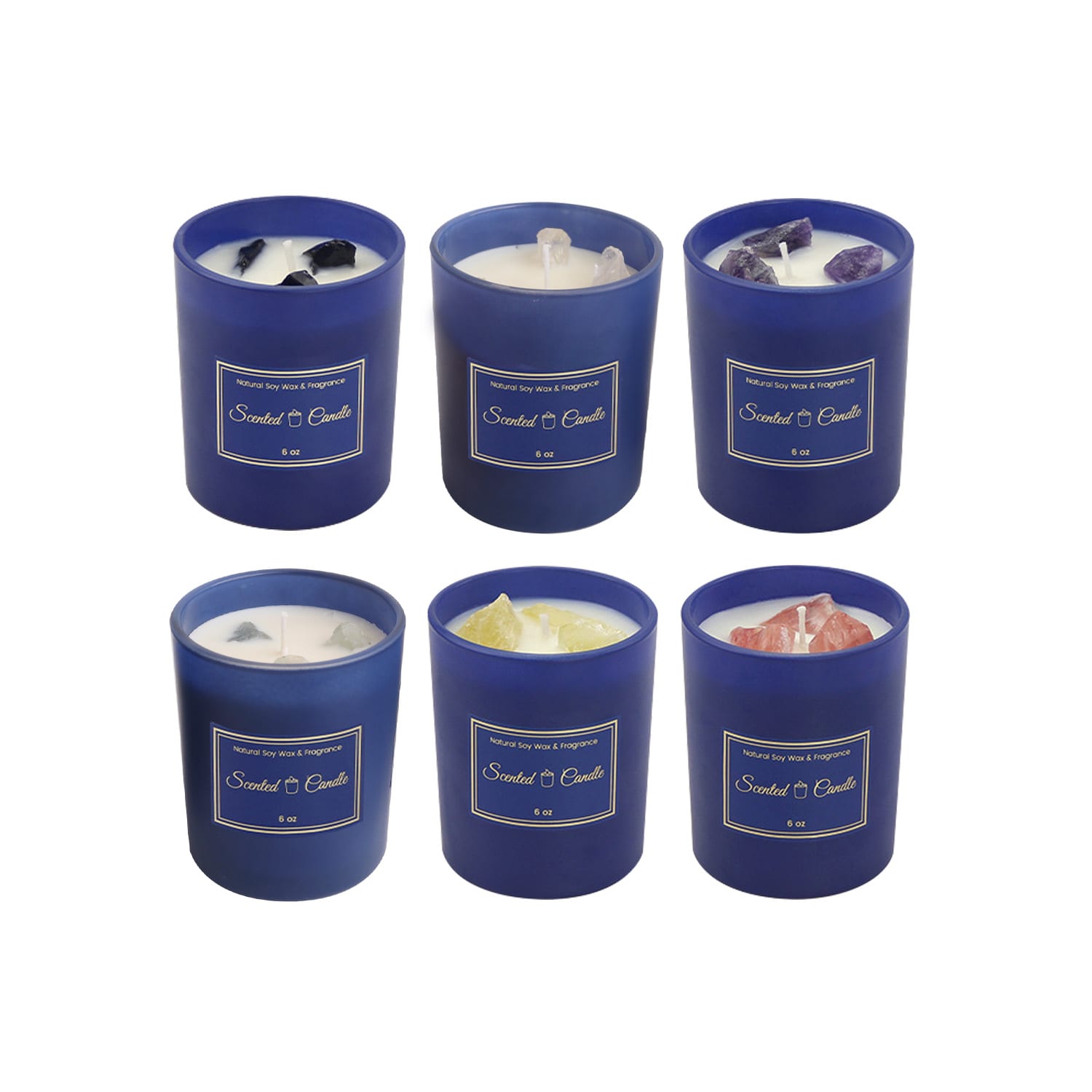 6.6oz Glass Candle - PCHC018 Image 