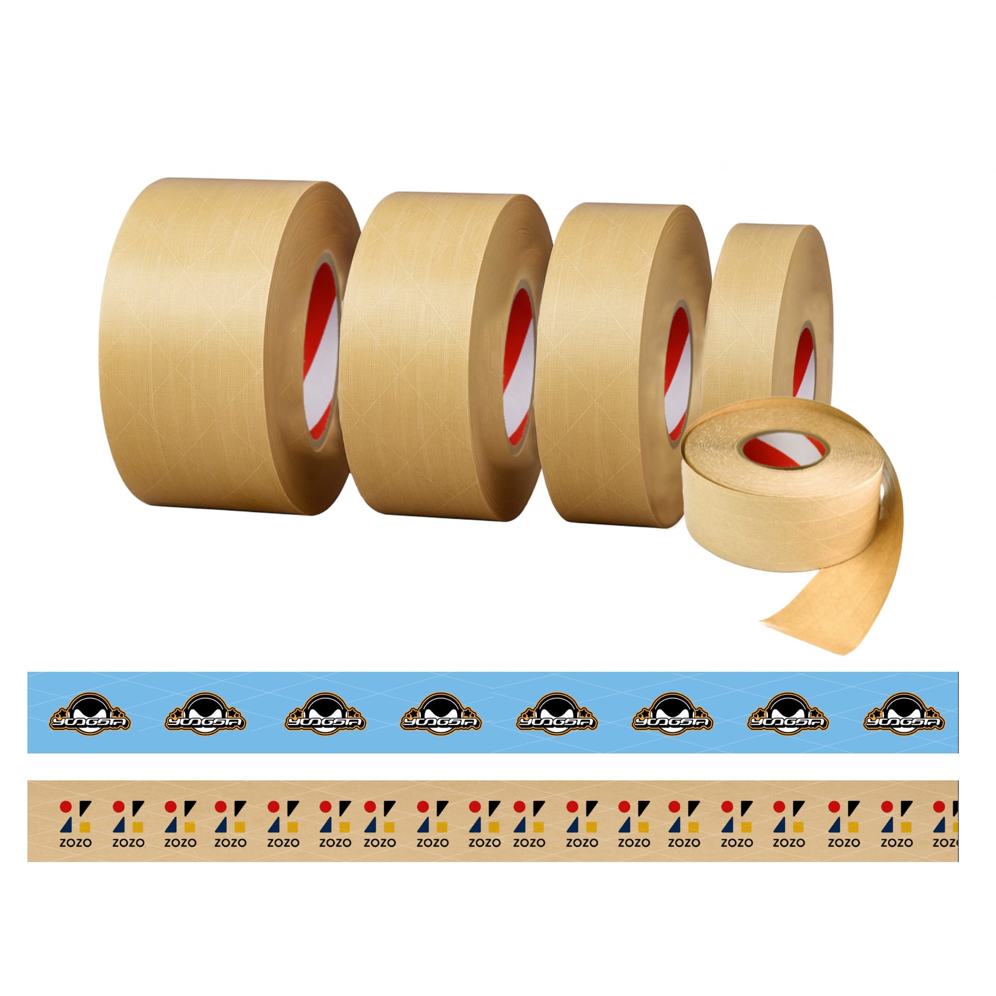 Water Activated Reinforced Kraft Paper Tape