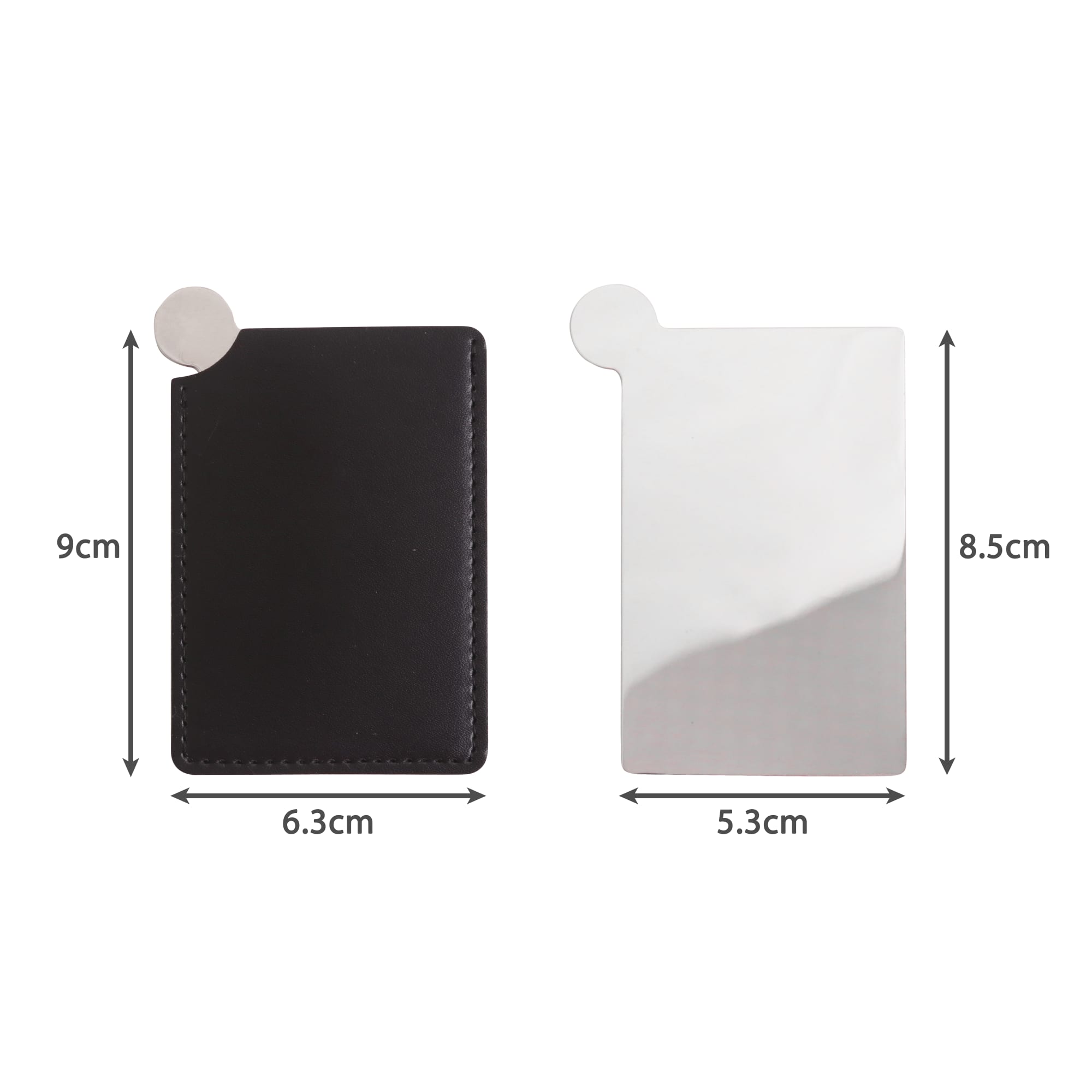 Stainless Steel Portable Mirror - PCH298 Image 