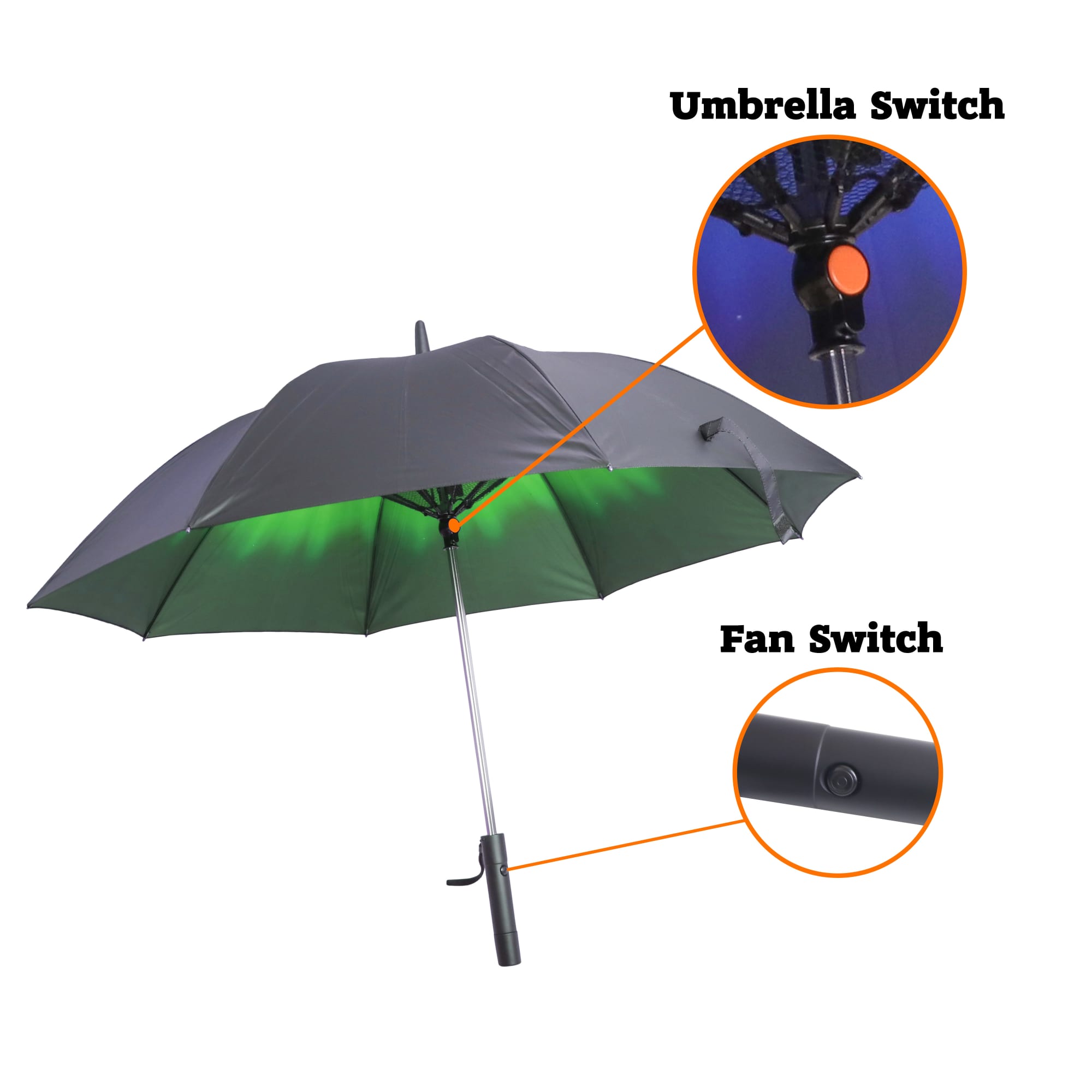 Sport Umbrella with Fan - PCH788 Image 