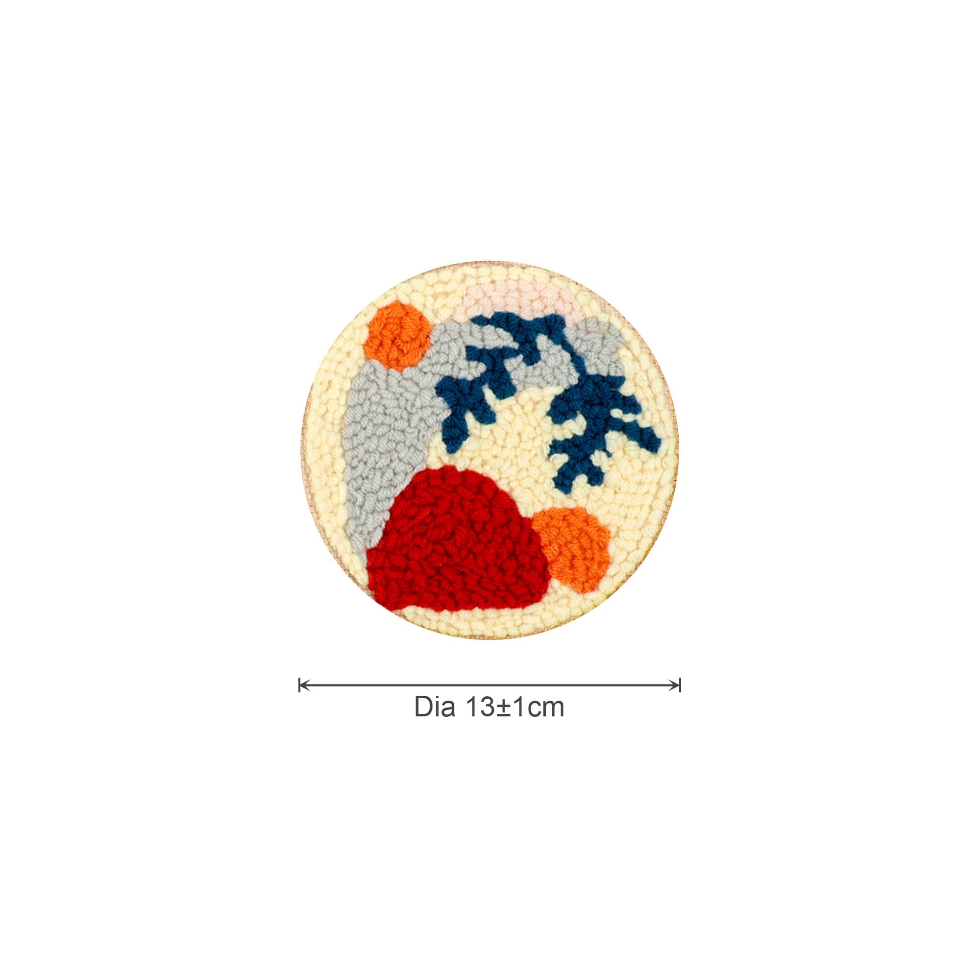 Alternative view of Custom Punch Needle Coaster Kit